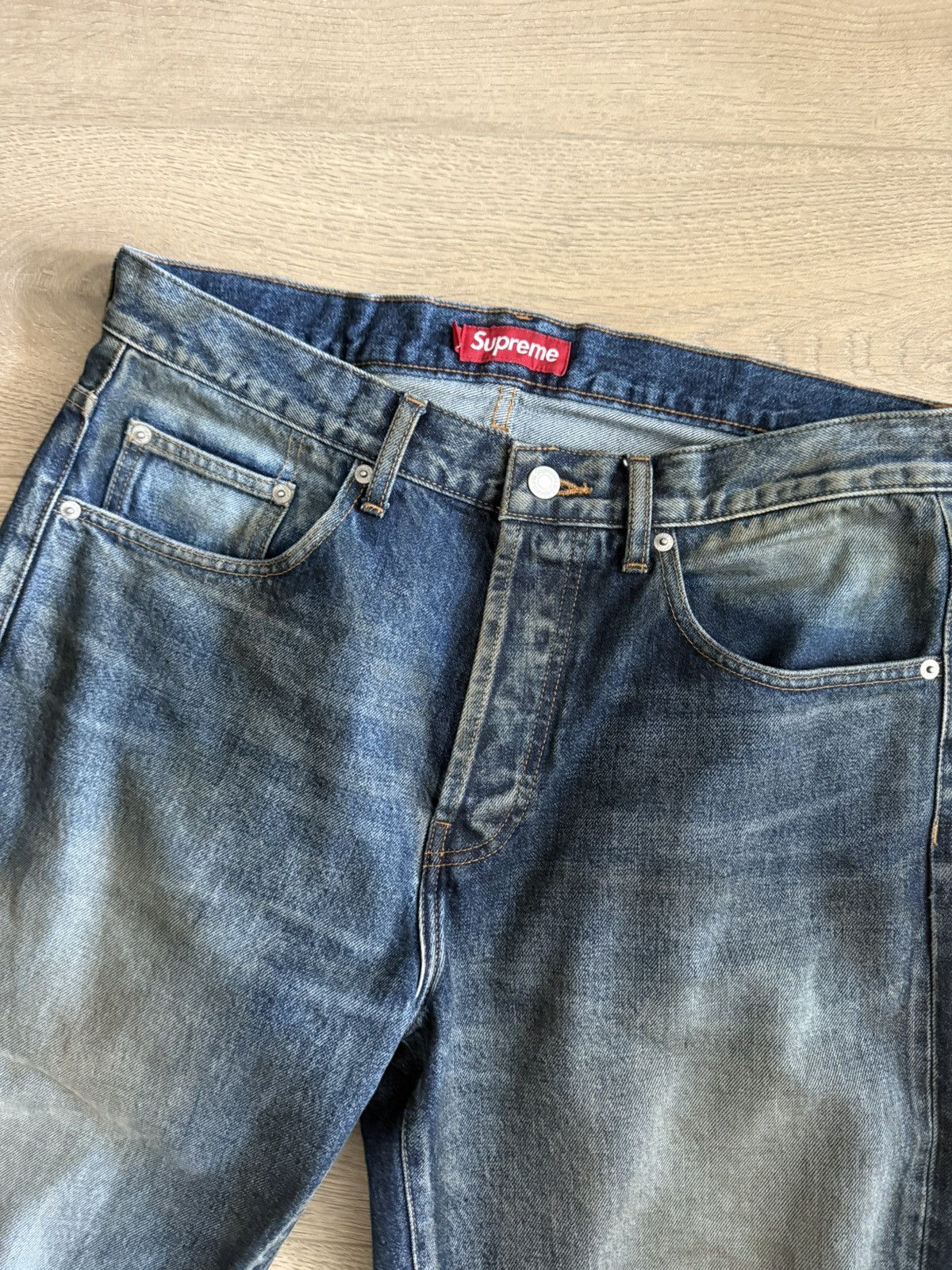 Supreme Supreme Selvedge Loose Fit Denim Size US 32 / EU 48 - 5 Thumbnail
