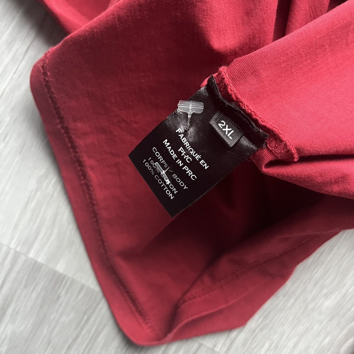 Balmain Balmain SS18 Long Sleeve Red T Shirt Size US XXL / EU 58 / 5 - 5 Thumbnail
