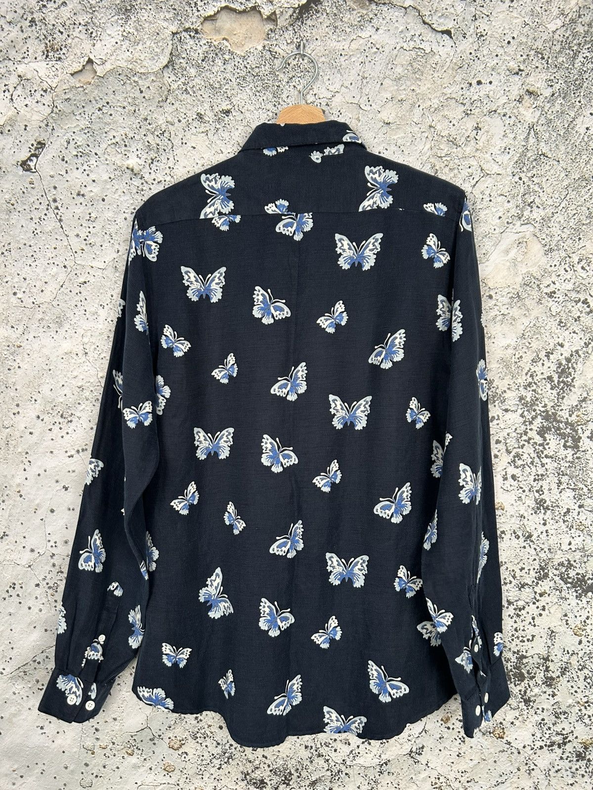 NN07 NN07 Scandinavia Butterfly Shirt Streetwear Premium Designer Size US M / EU 48-50 / 2 - 4 Thumbnail