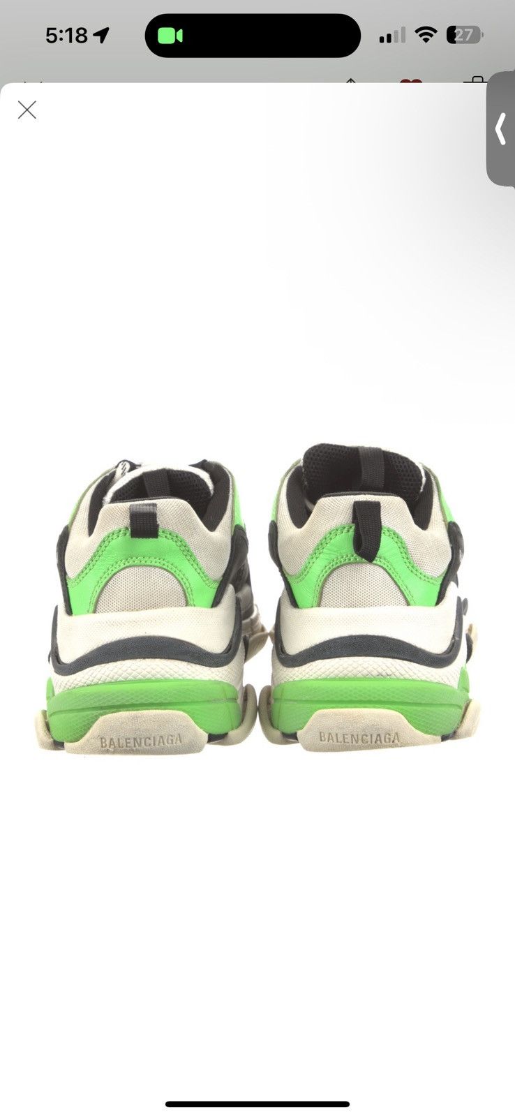 Balenciaga Balenciaga Triple S Size US 8 / IT 38 - 3 Thumbnail