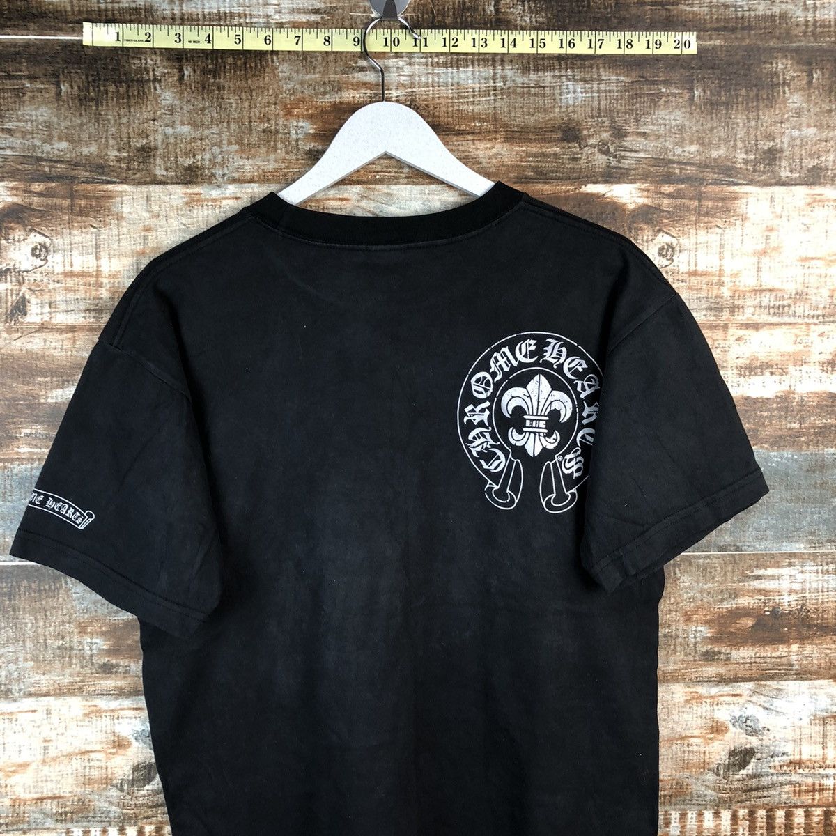 Vintage Cross vintage faded Black T-Shirt #2597 Size US L / EU 52-54 / 3 - 15 Thumbnail