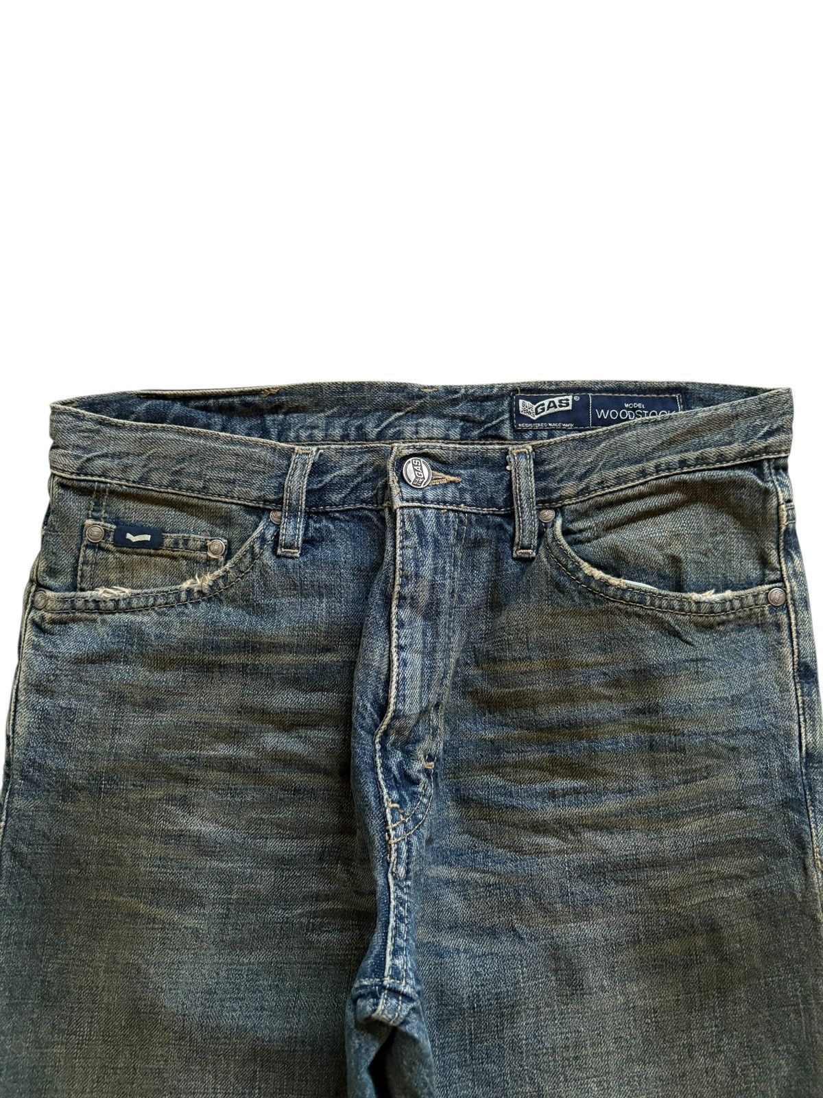 Japanese Brand × Tornado Mart Vintage Japanese Brand Rusty Mud Wash Bootcut Flare Jeans Size US 30 / EU 46 - 4 Thumbnail