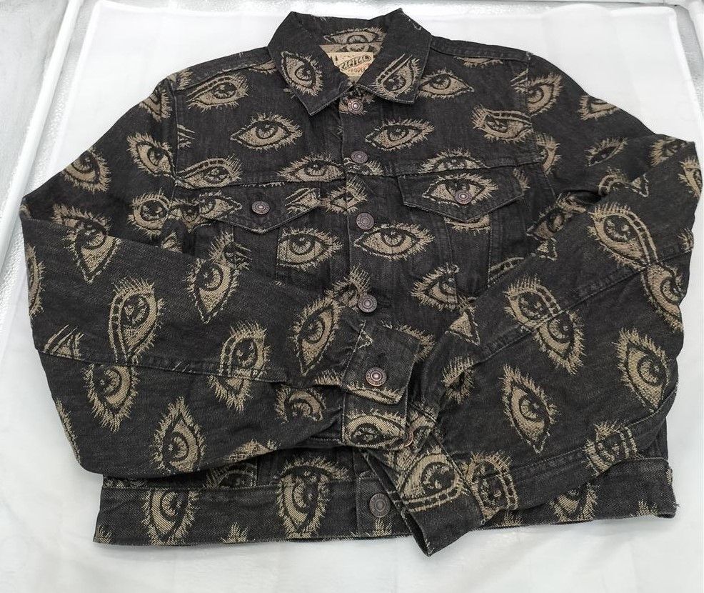 Kapital KAPITAL 12 OZ SPEAKEASY DENIM 3RD JKT (L's) BLACK SZ 1 Size S / US 4 / IT 40 - 11 Thumbnail