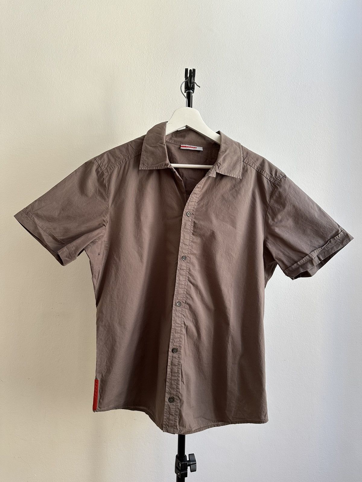 Prada Prada Vintage Sport Collection Luxury Short Sleeve Shirts Size US S / EU 44-46 / 1 - 6 Thumbnail