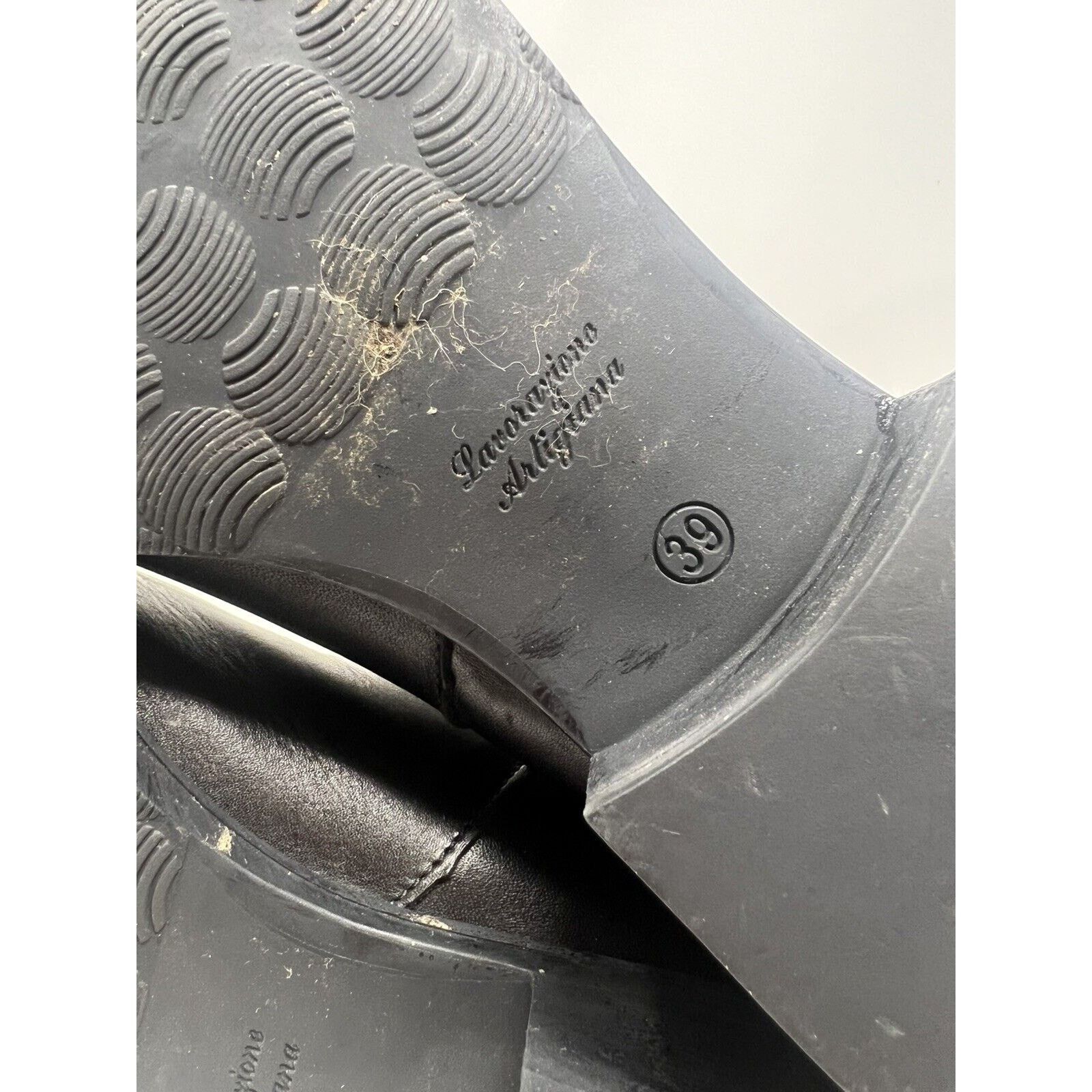 Other Sundance Womens Philippa Boots Black Size 39 Leather Knee Size US 8.5 / IT 38.5 - 7 Thumbnail