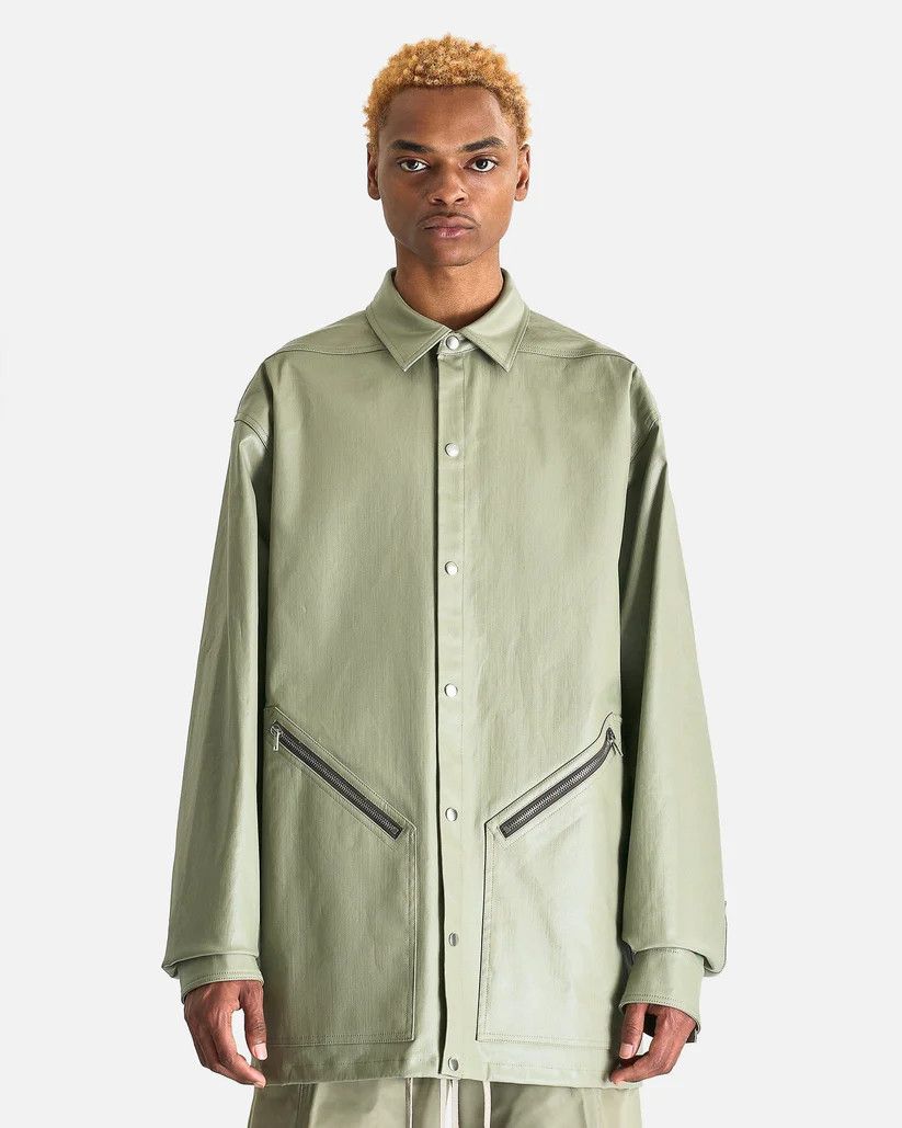 Rick Owens o1s1v1r1oon0825 Tour Jacket in Green/Celadon Size US M / EU 48-50 / 2 - 1 Thumbnail