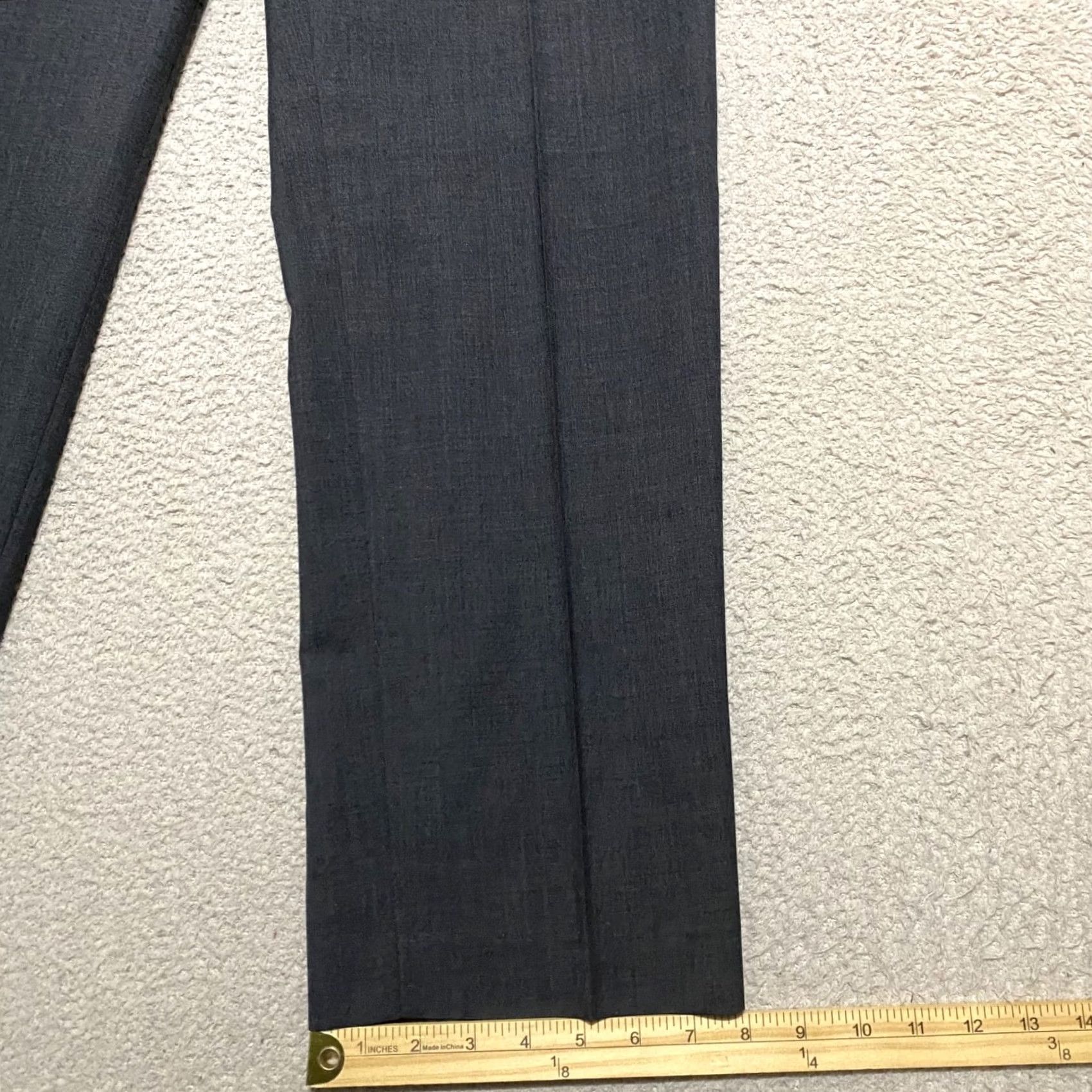 Ralph Lauren Lauren Ralph Dress Mens 36 Gray 36x30 Pants Straight Business Trousers Wool Size US 36 / EU 52 - 5 Thumbnail