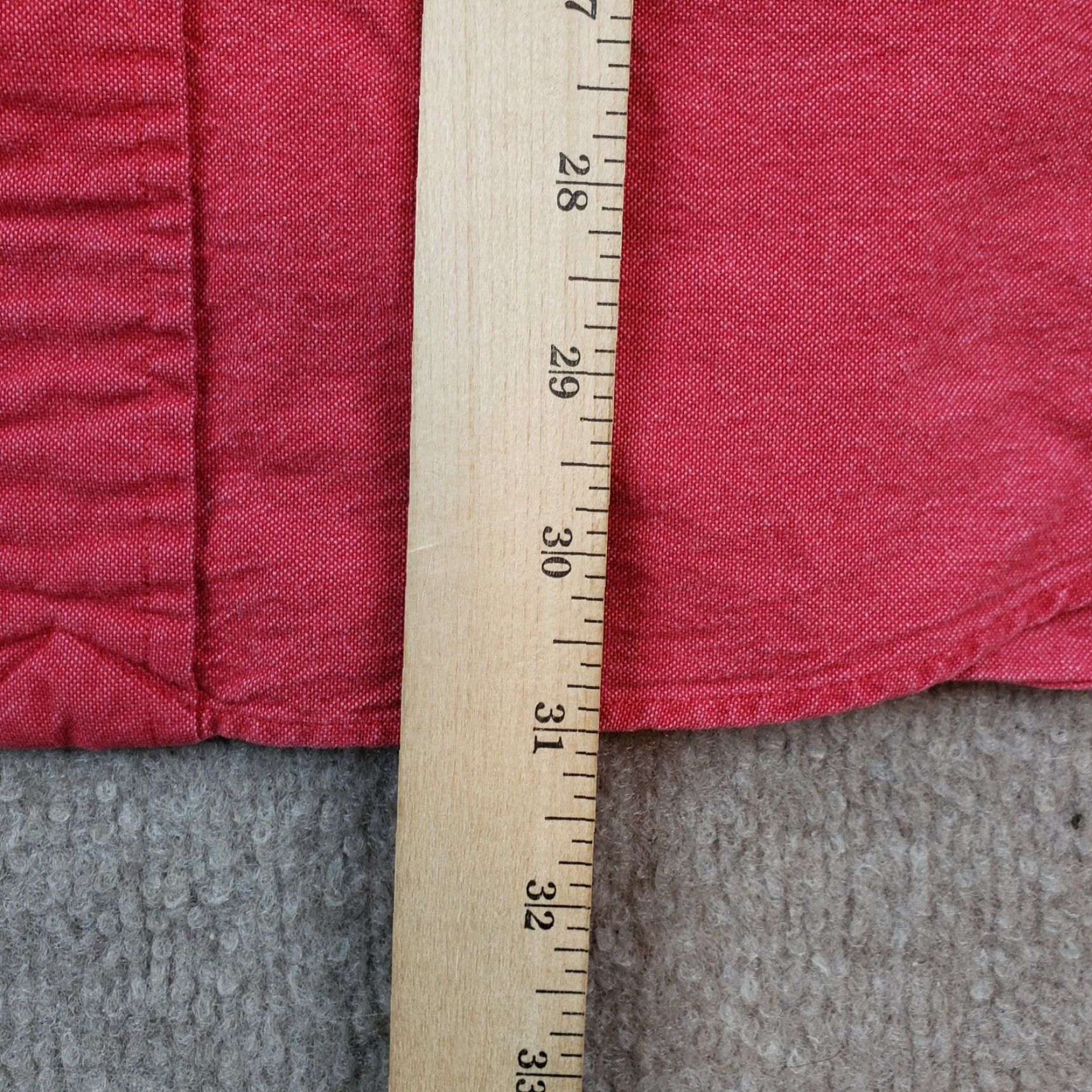 Ralph Lauren Ralph Lauren Mens Red Large Long Sleeve Button Up Shirt Size US L / EU 52-54 / 3 - 3 Thumbnail