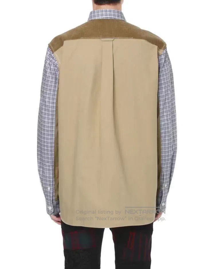 Junya Watanabe JUNYA WATANABE Patchwork Checkered Shirt Size US M / EU 48-50 / 2 - 7 Thumbnail