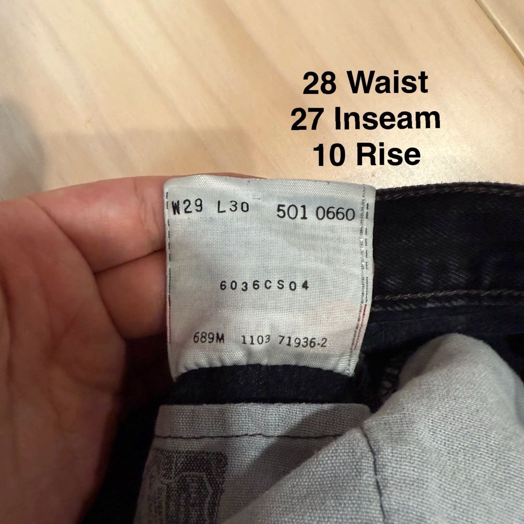 Levi's VINTAGE Levi's 501 Jeans Shirt? Size 28" / US 6 / IT 42 - 5 Thumbnail