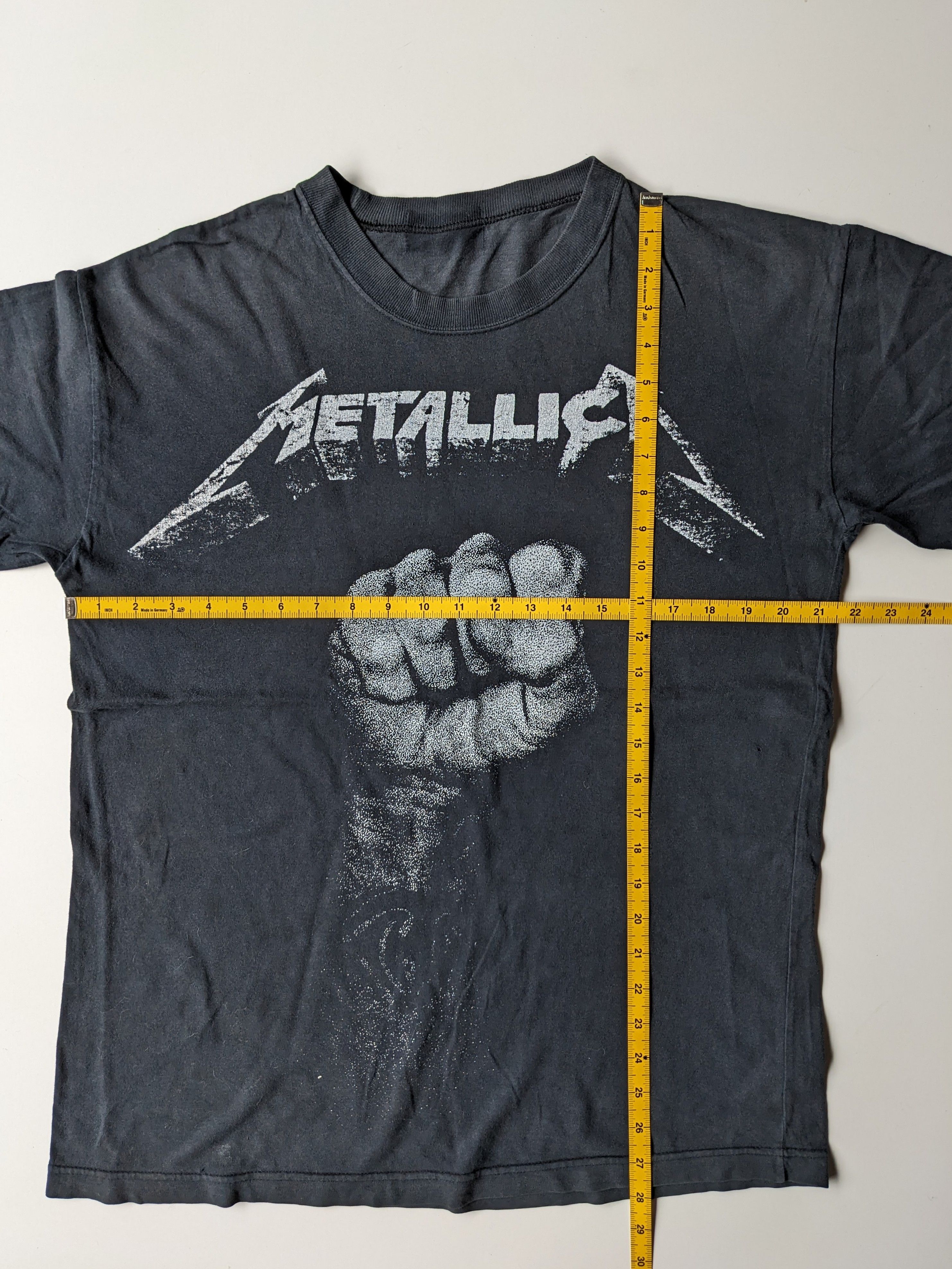 Metallica Vintage Metallica Metalli'funckin'ca shirt band tee Size US M / EU 48-50 / 2 - 6 Thumbnail
