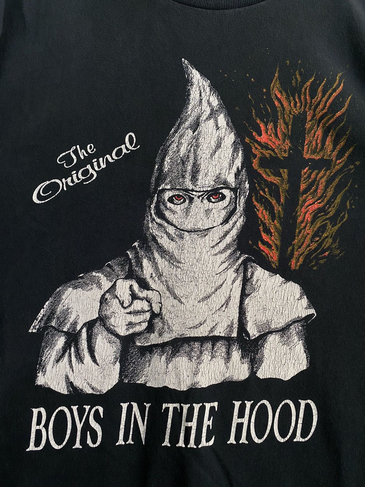 Rap Tees × Vintage The Original Boys in the Hood KKK 90's Vintage Shirt Size US XXL / EU 58 / 5 - 2 Thumbnail