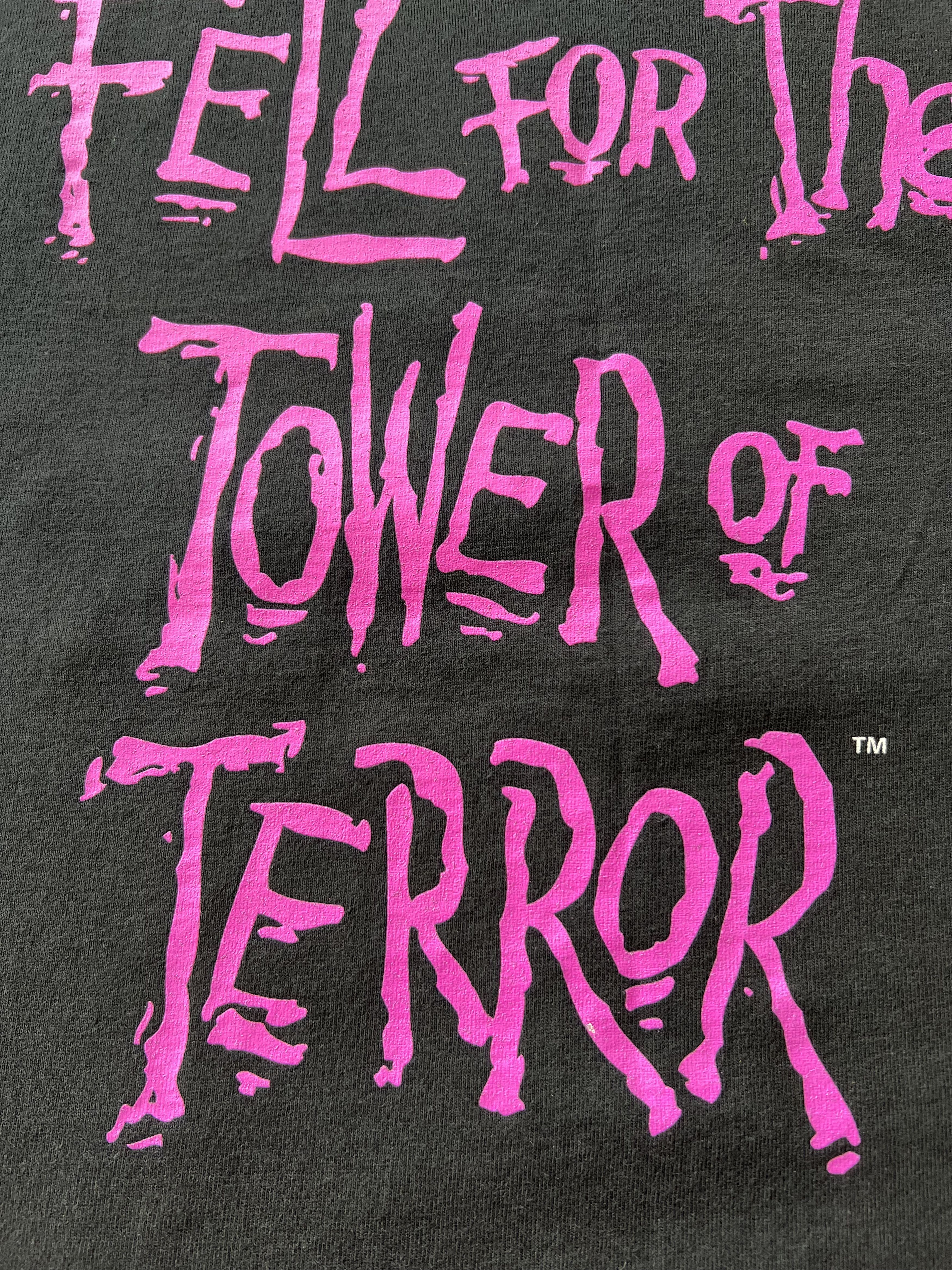 Disney Vintage 90s Disney Tower of Terror Twilight Zone T-shirt Size US M / EU 48-50 / 2 - 11 Thumbnail
