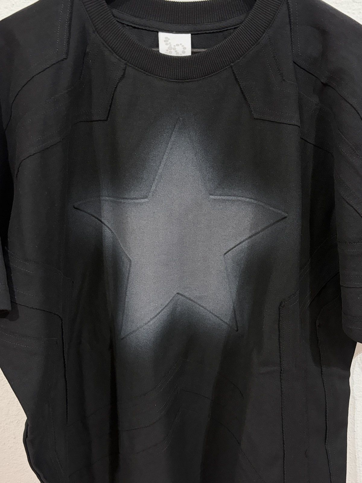 Bad Son Bad Son Black Star Tee Size US XL / EU 56 / 4 - 2 Thumbnail