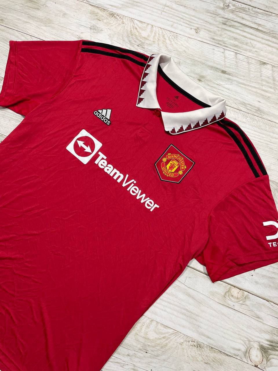 Adidas Adidas Manchester United 2022 2023 Home Shirt Soccer Jersey Size US XXL / EU 58 / 5 - 2 Thumbnail