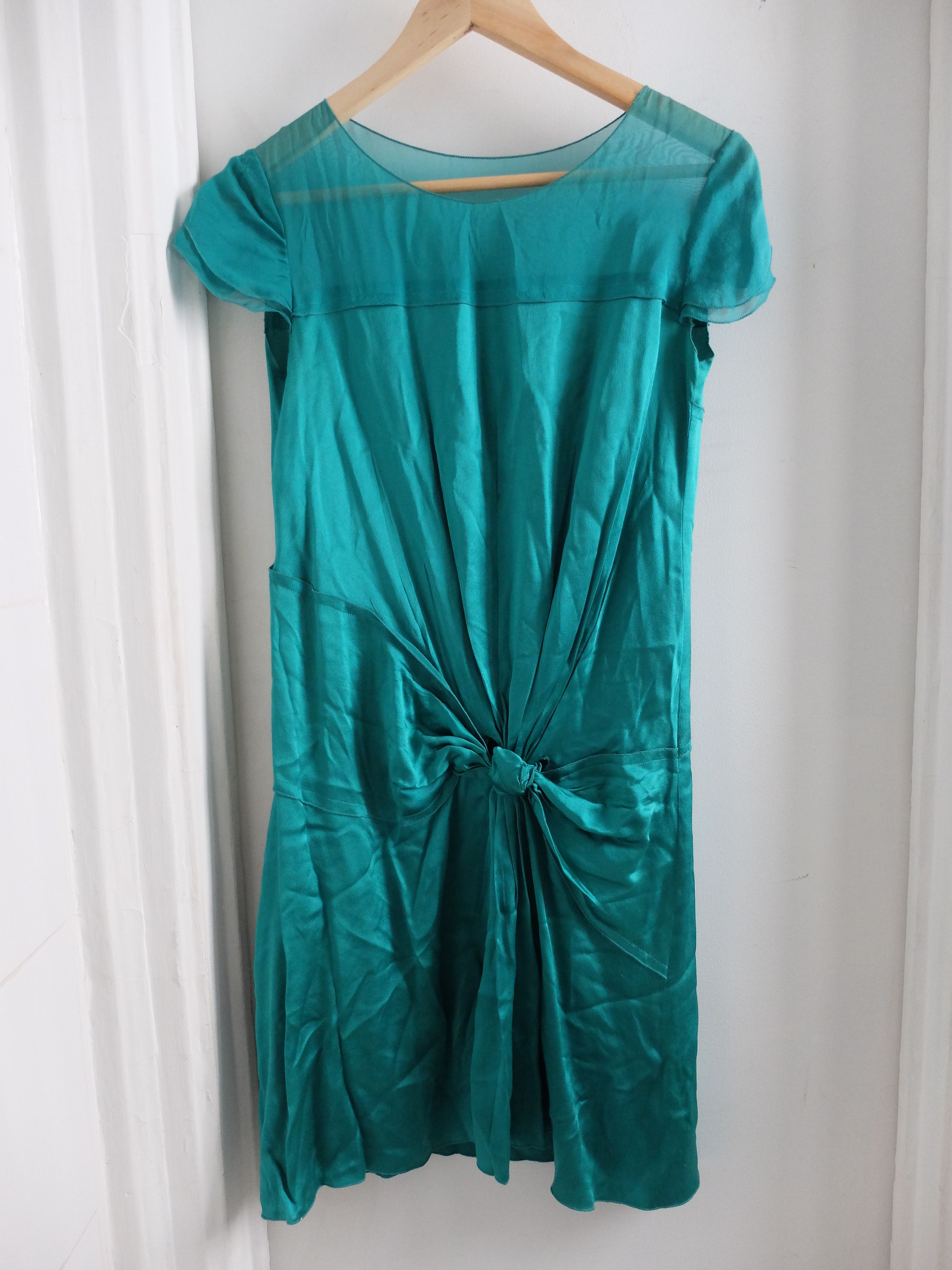 Alberta Ferretti Emerald Green Party Dress 6 Size M / US 6-8 / IT 42-44 - 1 Thumbnail