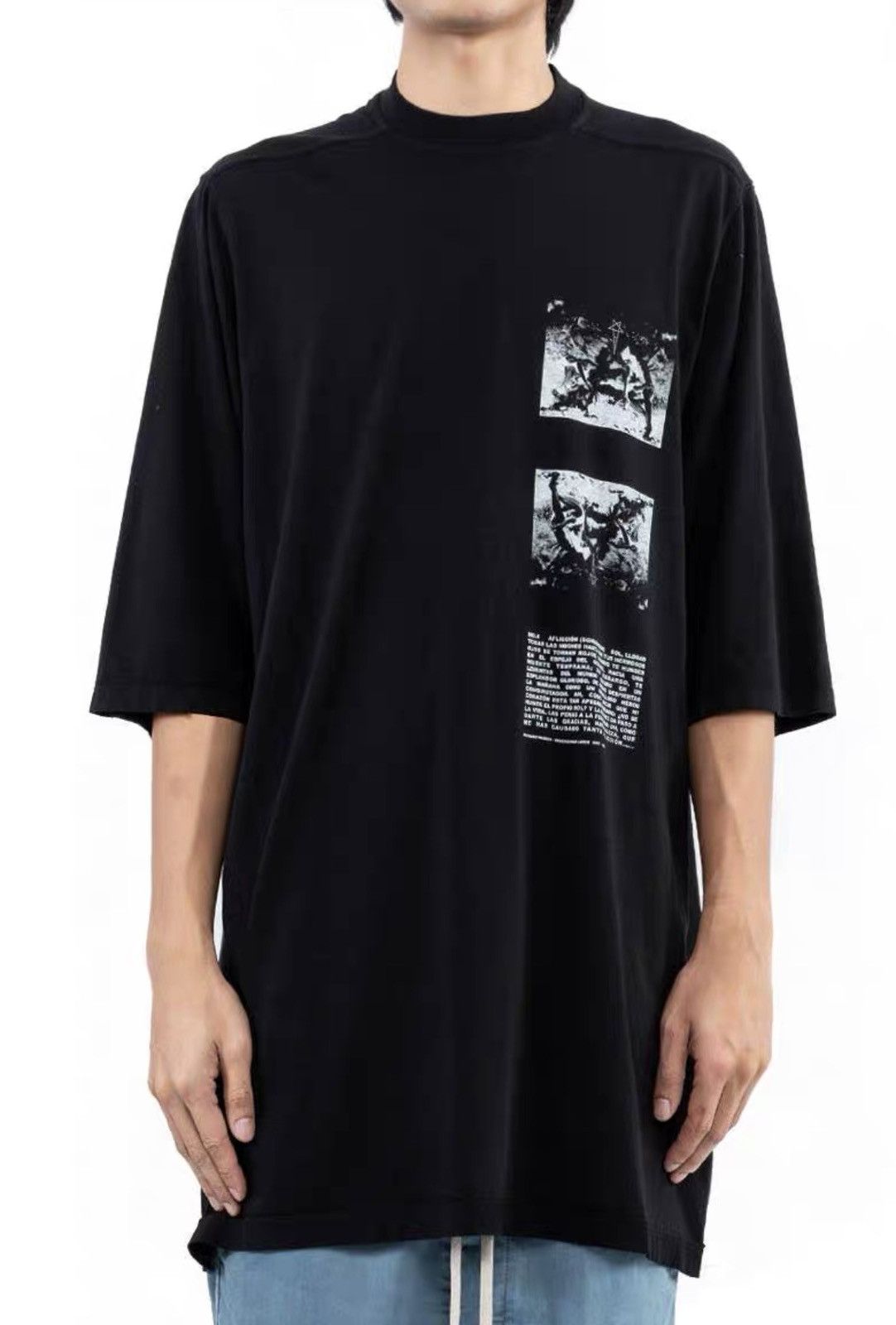 Rick Owens Rick Owens DRKSHDW Pentagram Print Short Sleeve J31 Size US M / EU 48-50 / 2 - 7 Thumbnail