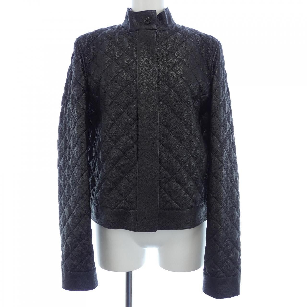 Hermes Hermes Hermes Leather Jacket Leather Outerwear DUTY FREE for USA Size ONE SIZE - 1 Thumbnail