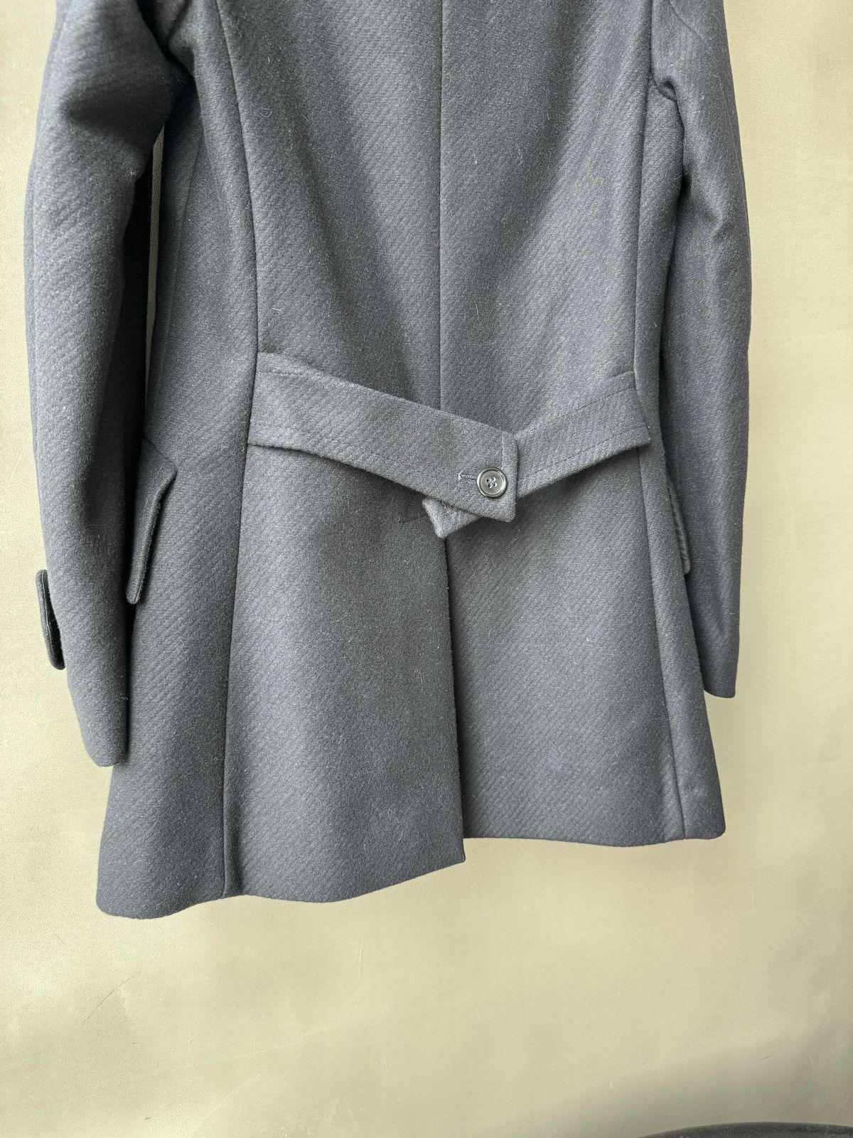 Maison Margiela Early Martin Margiela Artisanal Wool Cashmere Peacoat Jacket Size XS / US 0-2 / IT 36-38 - 14 Thumbnail