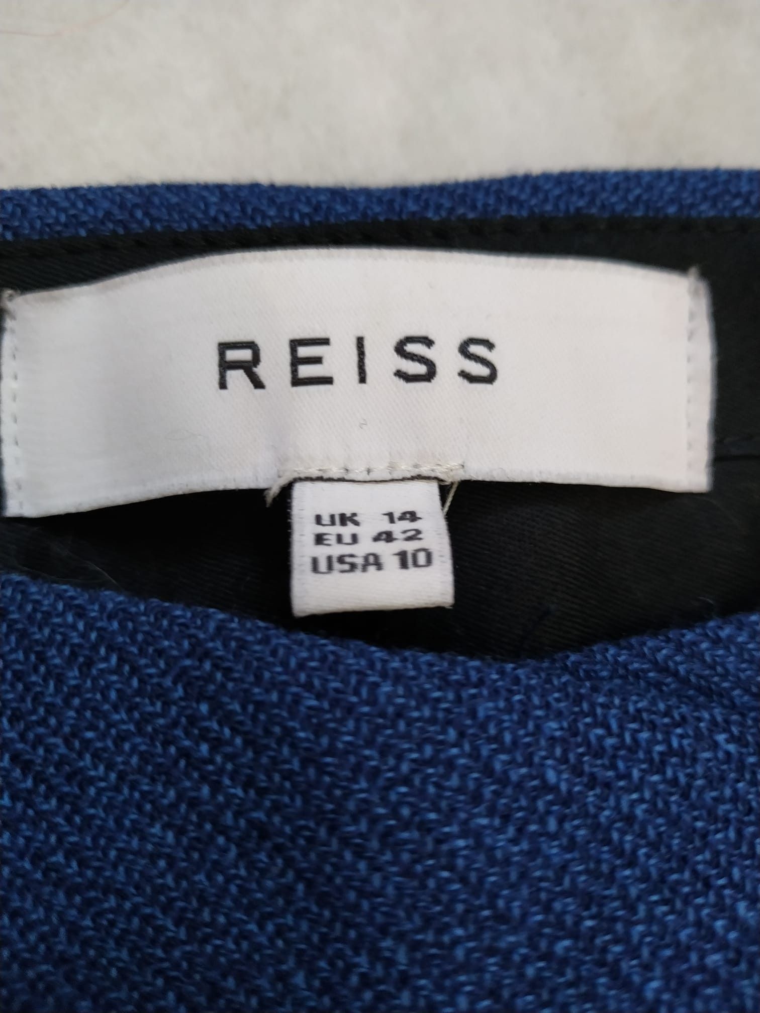 Reiss REISS Malani Blue Slim-Leg Trousers Wool Size 32" / US 10 / IT 46 - 5 Thumbnail