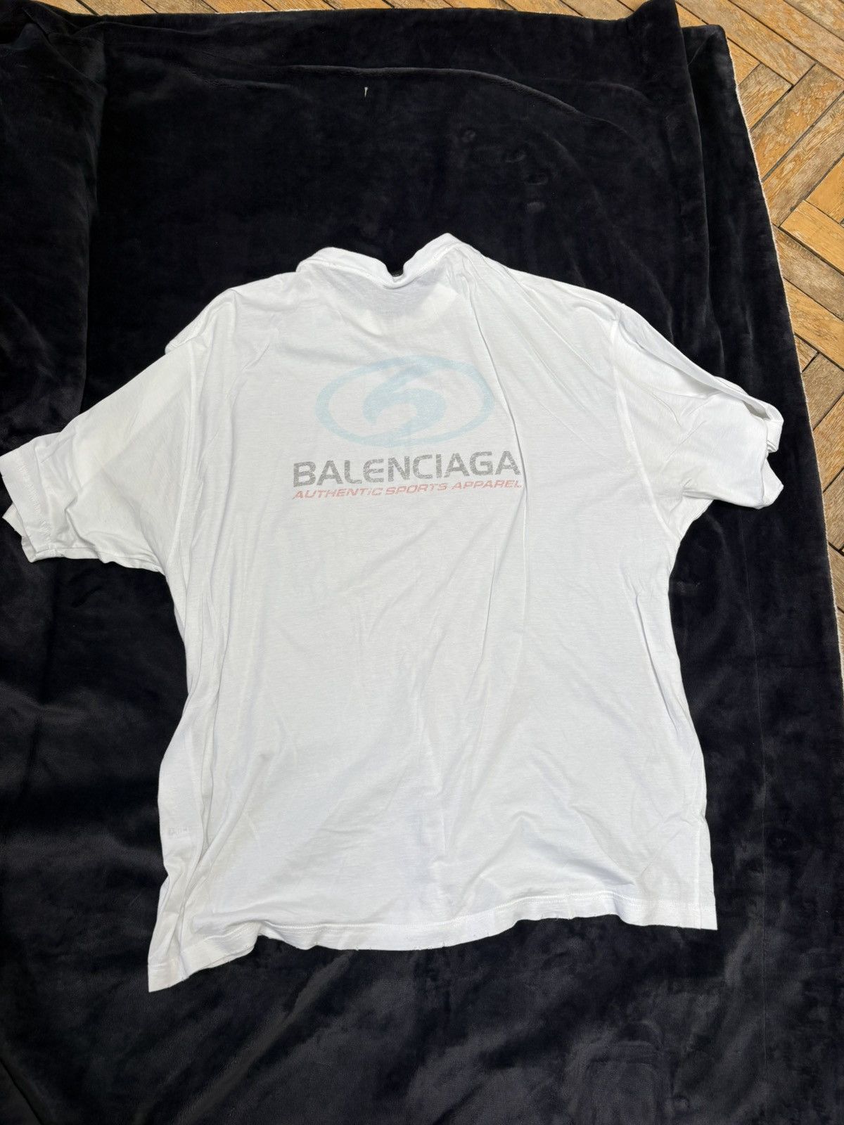 Balenciaga Balenciaga White T/Shirt Size US M / EU 48-50 / 2 - 2 Thumbnail