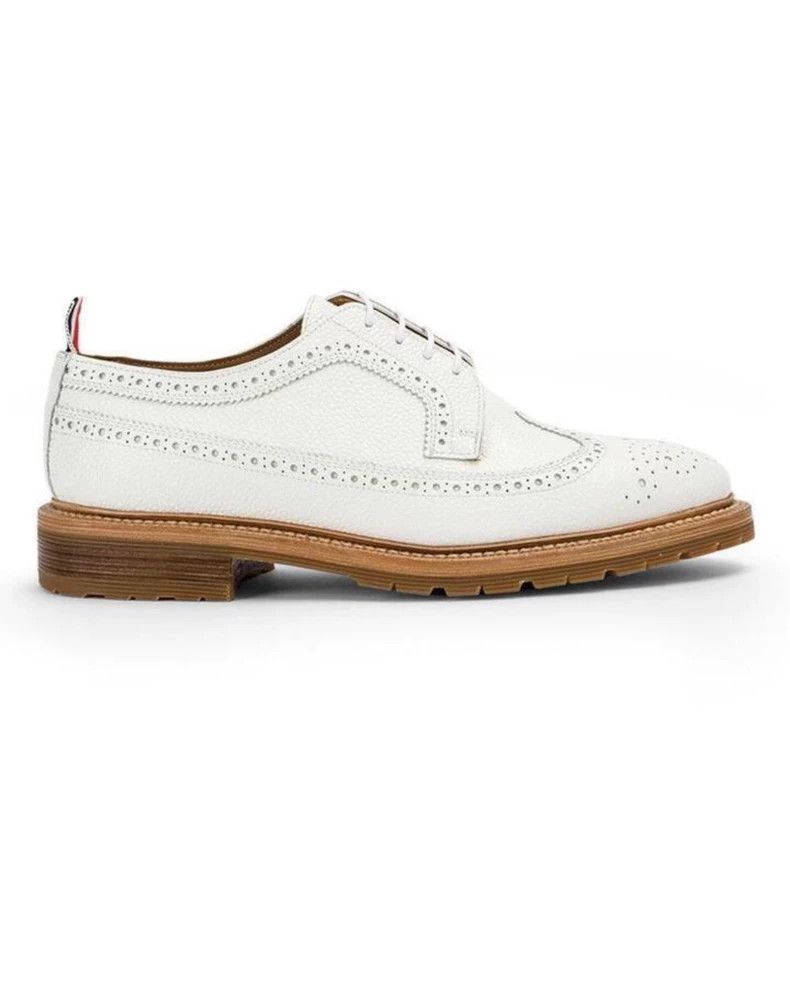 Thom Browne Thom Browne White carved leather shoes Size US 8 / EU 41 - 8 Thumbnail