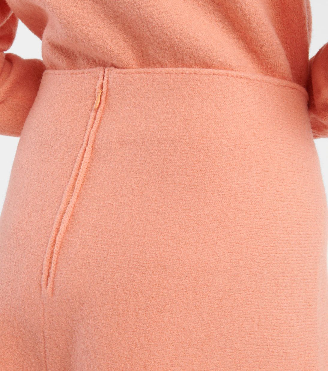 Jil Sander o1w1db10825 Midi Skirt in Pink Size 25" / US 0 / IT 36 - 4 Thumbnail
