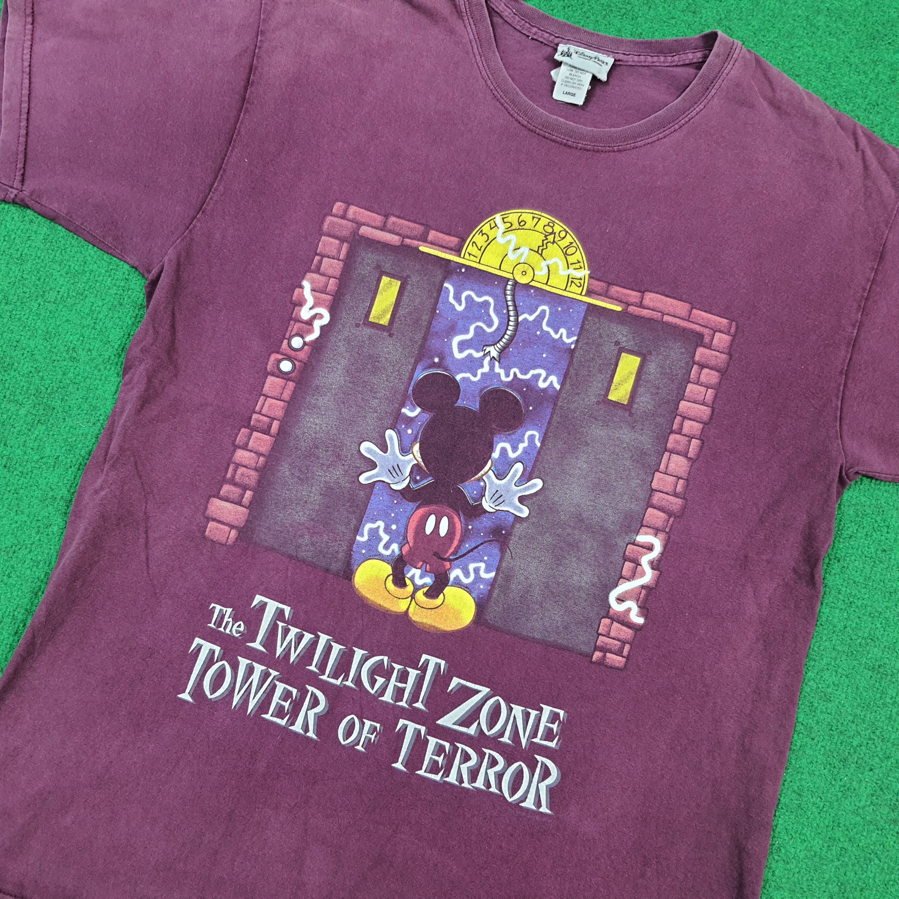 Disney Vintage Disney Mickey Mouse Elevator Tshirt C294N65 Size US L / EU 52-54 / 3 - 2 Thumbnail