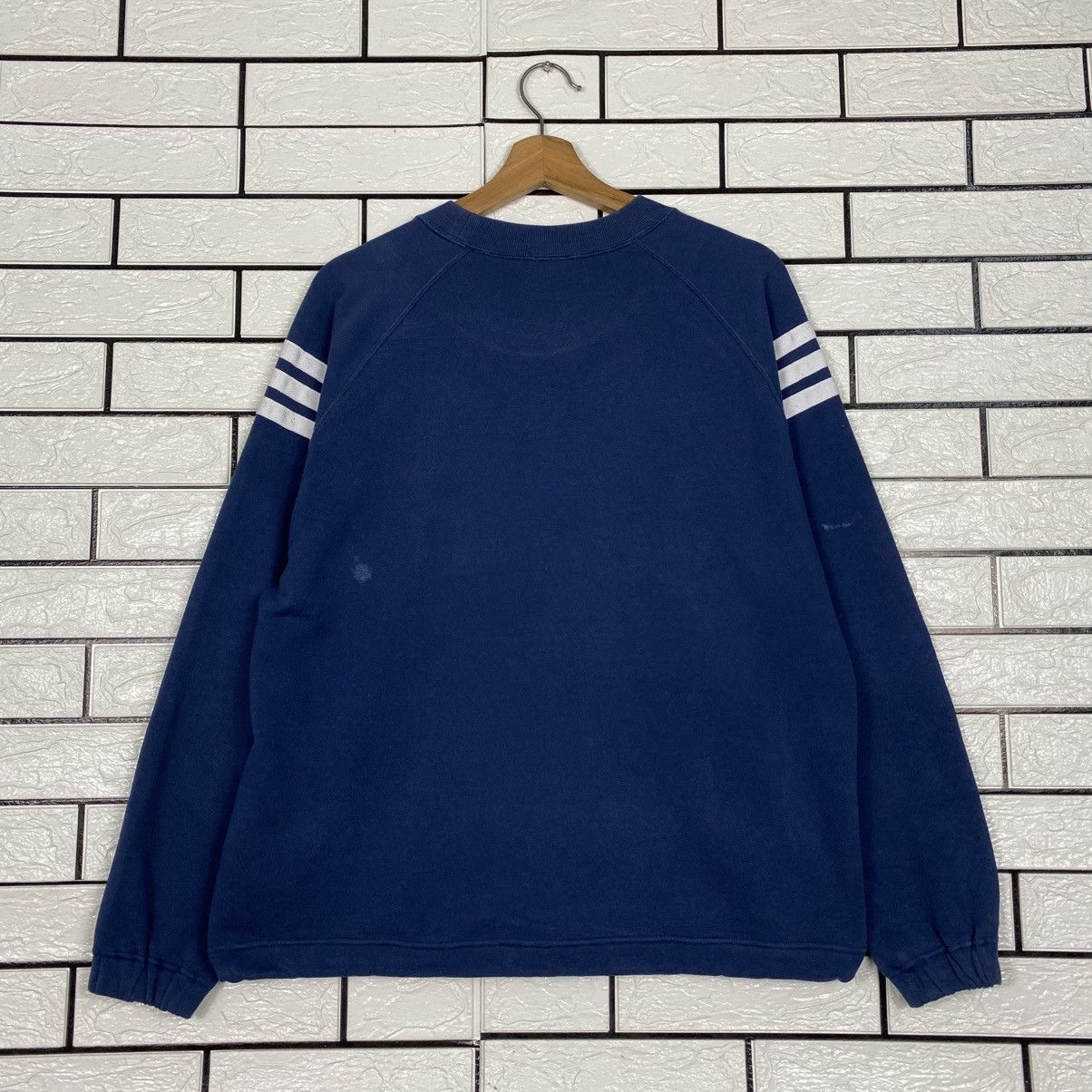 Adidas 📌Vintage Sweatshirt Adidas Striped Design Streetwear Size US M / EU 48-50 / 2 - 9 Thumbnail