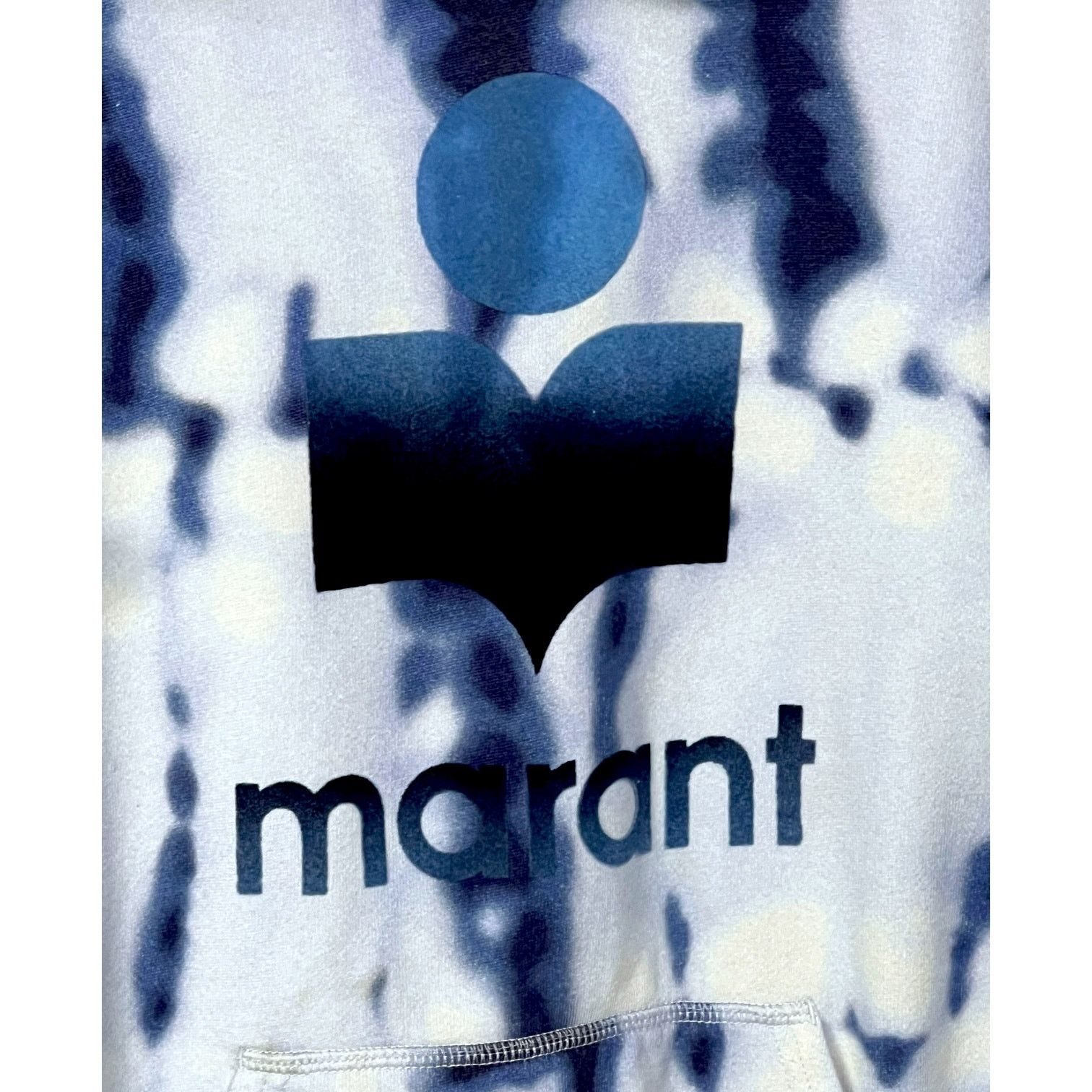 Isabel Marant Men's Isabel Marant Etoile Tie Dye Logo Hoodie Size XS Size US XS / EU 42 / 0 - 2 Thumbnail