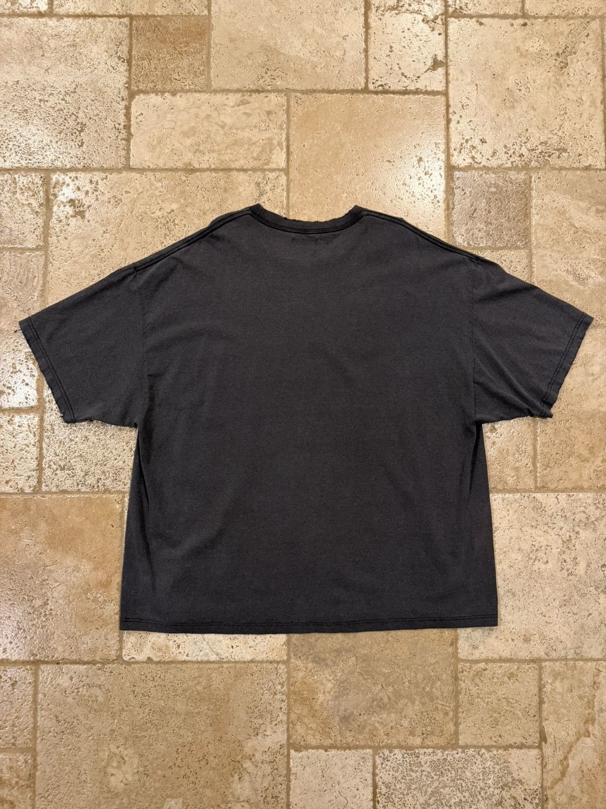 Gallery Dept. Gallery Dept Vintage Blank Wash Dust Black Distress T-Shirt Size US XXL / EU 58 / 5 - 10 Thumbnail