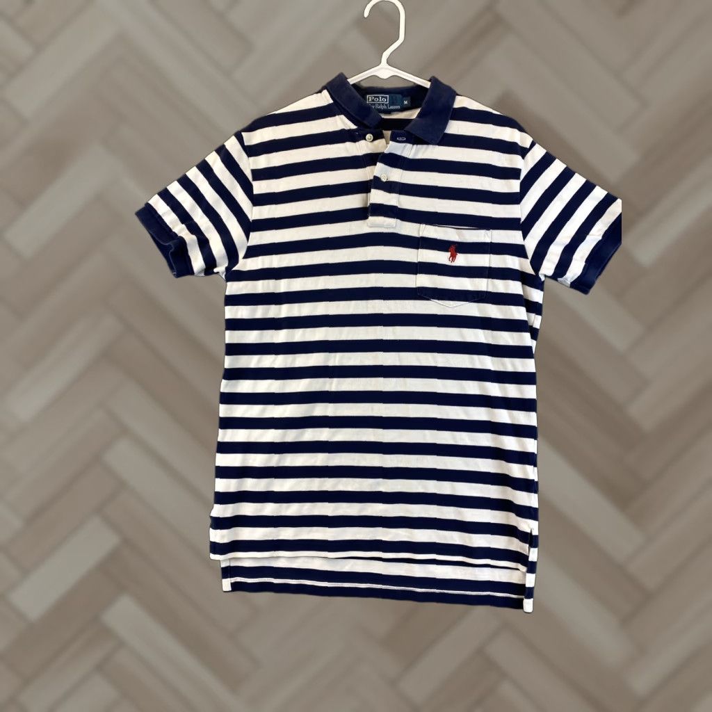 Polo Ralph Lauren Polo Ralph Lauren Men's Classic-Fit Cotton Polo Shirt - Medium - Multicolor - Activewear, Business, Casual - Short Sleeve - 100% Cotton Size US M / EU 48-50 / 2 - 1 Thumbnail