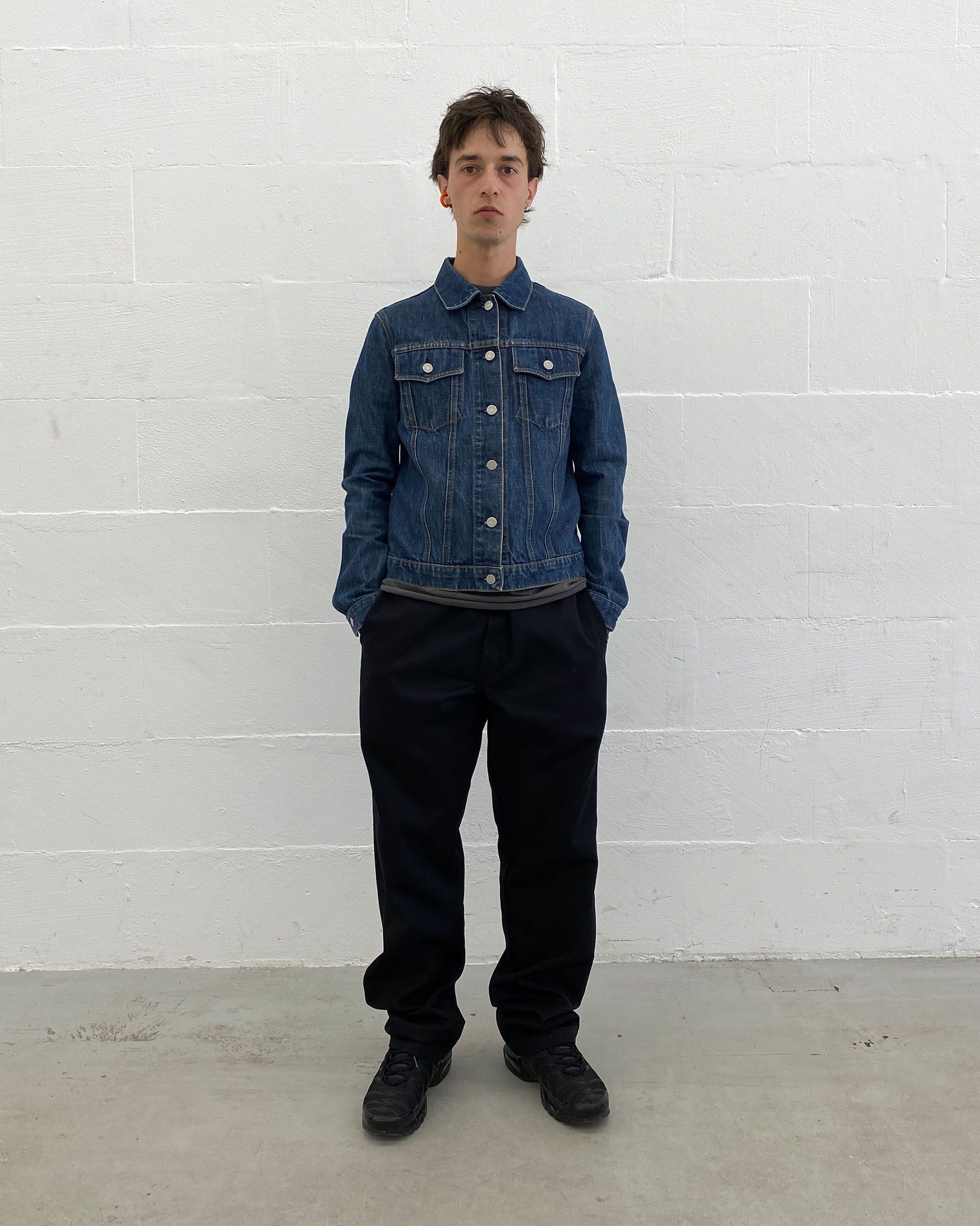 Helmut Lang 2000s Classic Denim Jacket Size M / US 6-8 / IT 42-44 - 1 Thumbnail