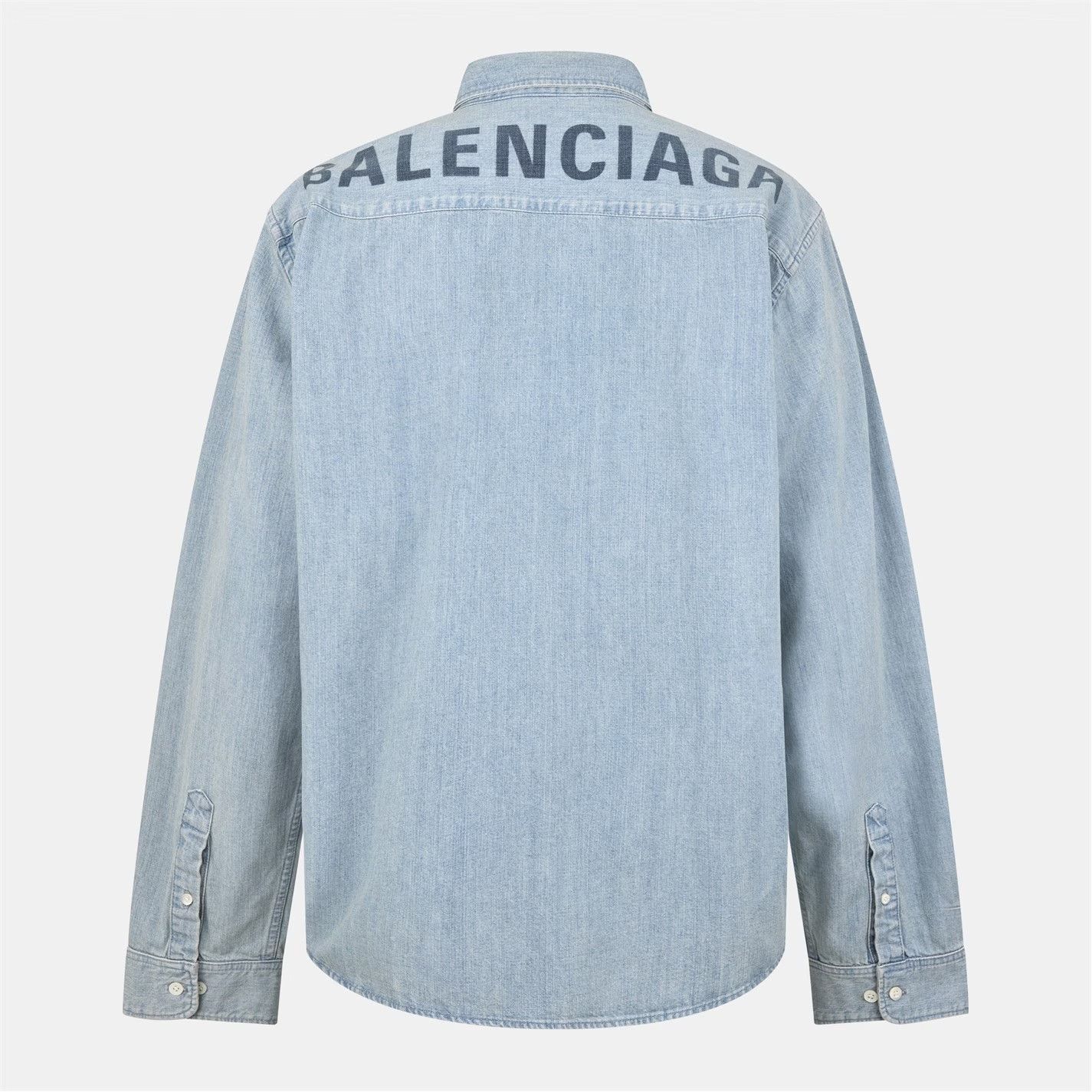Balenciaga BALENCIAGA Men's Long Sleeve Polo Shirt Size US M / EU 48-50 / 2 - 2 Thumbnail