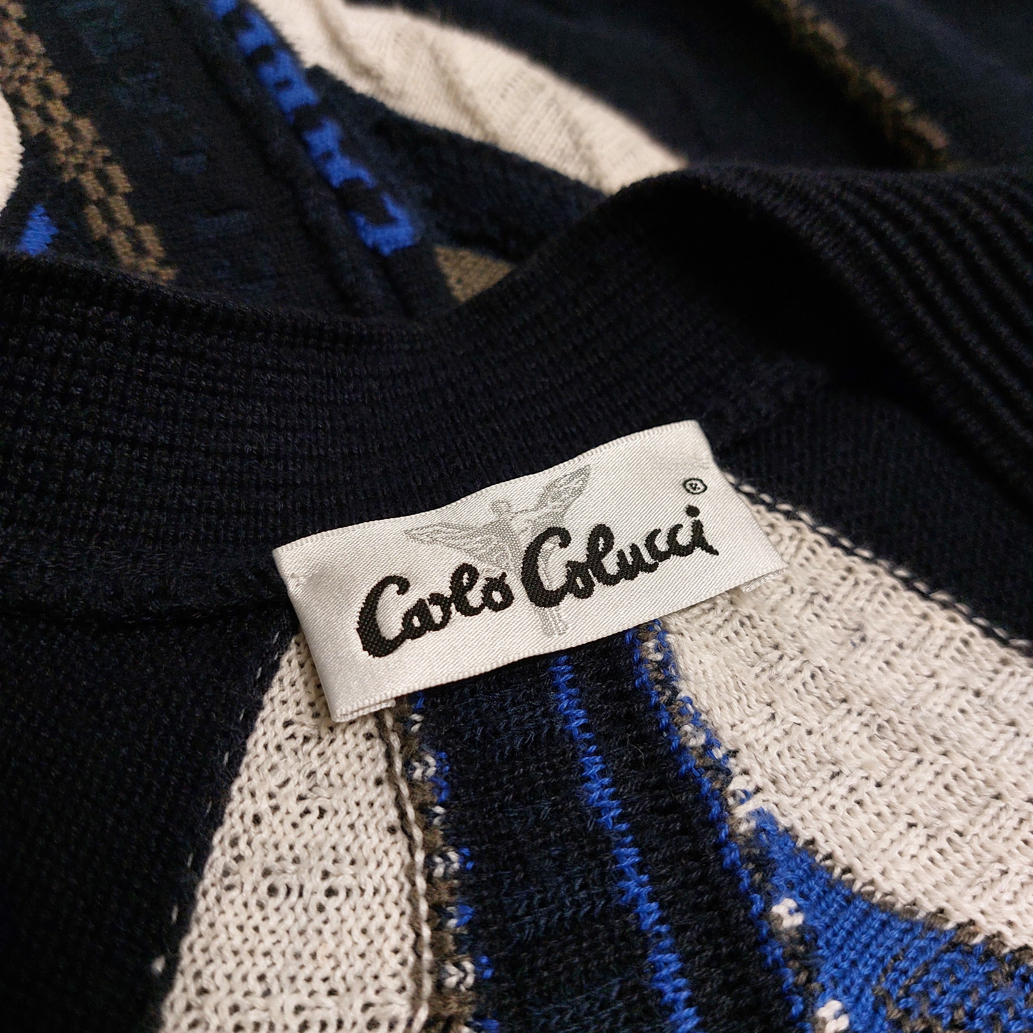 Carlo Colucci Carlo Colucci 3D cardigan knitted jacket Size US XXL / EU 58 / 5 - 7 Thumbnail