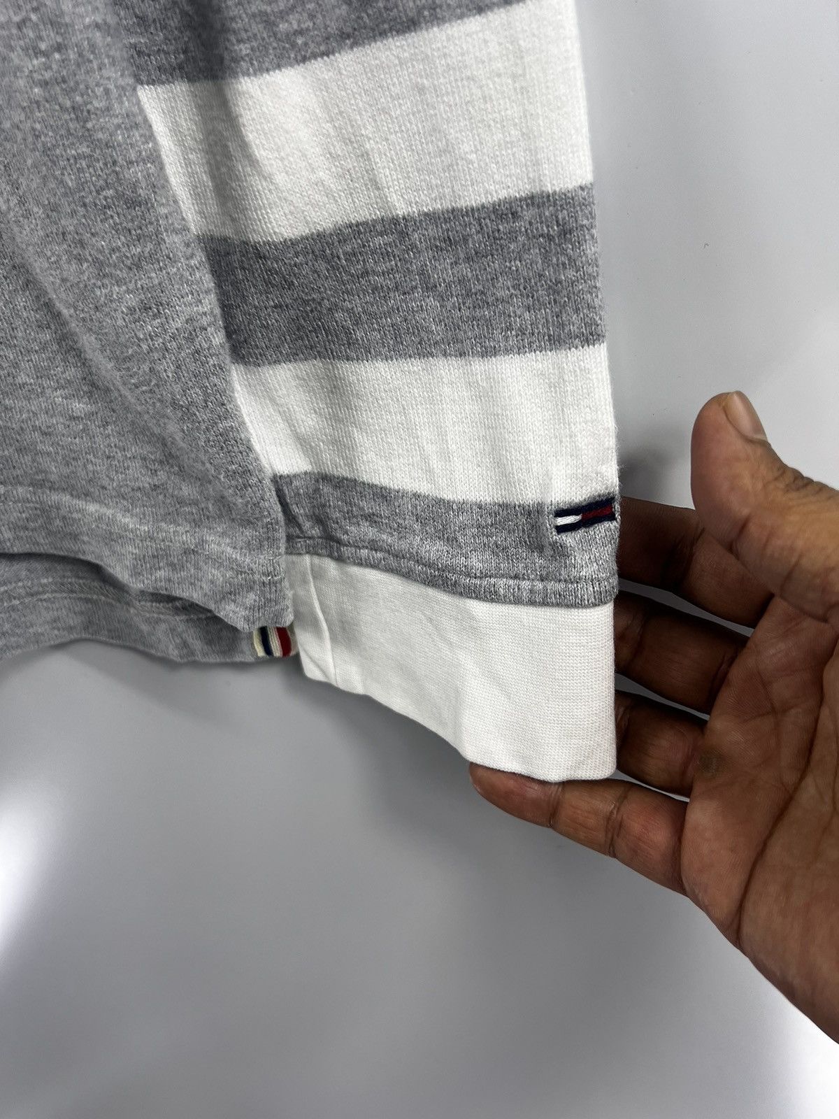 Tommy Hilfiger Hilfiger Denim Tommy Rugby Polo Stripes Tee - M Size US S / EU 44-46 / 1 - 5 Thumbnail