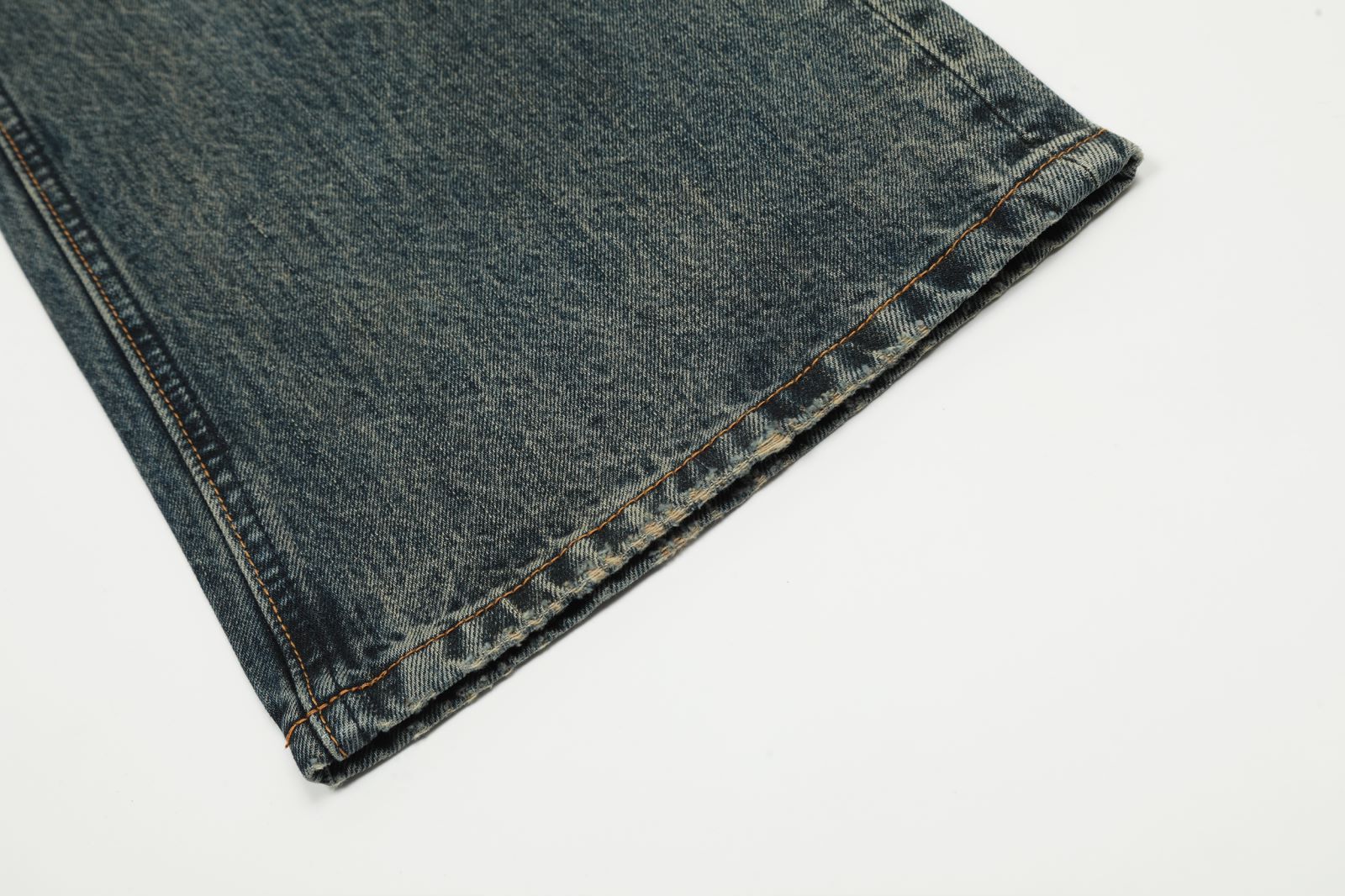 Vintage Men's vintage blue cleanfit casual ripped bootcut jeans Size US 34 / EU 50 - 5 Thumbnail