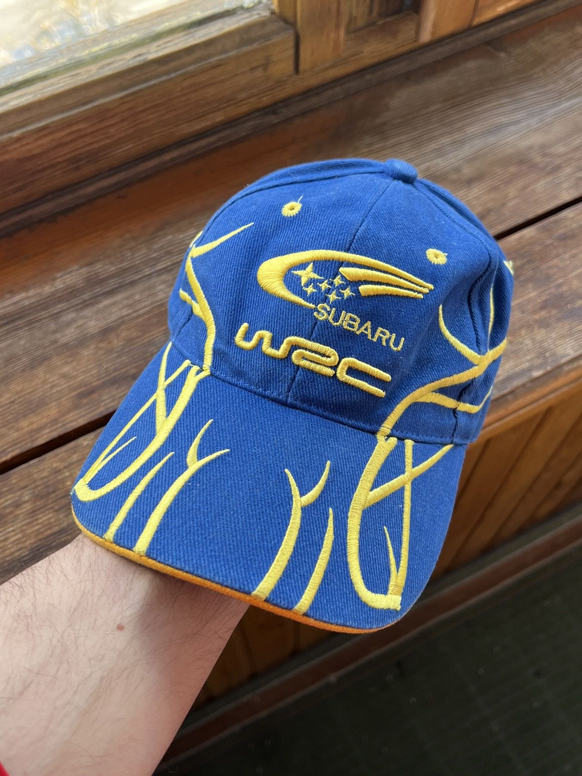 Hat Club Vintage Subaru flame racing cap WRC Size ONE SIZE - 1 Thumbnail