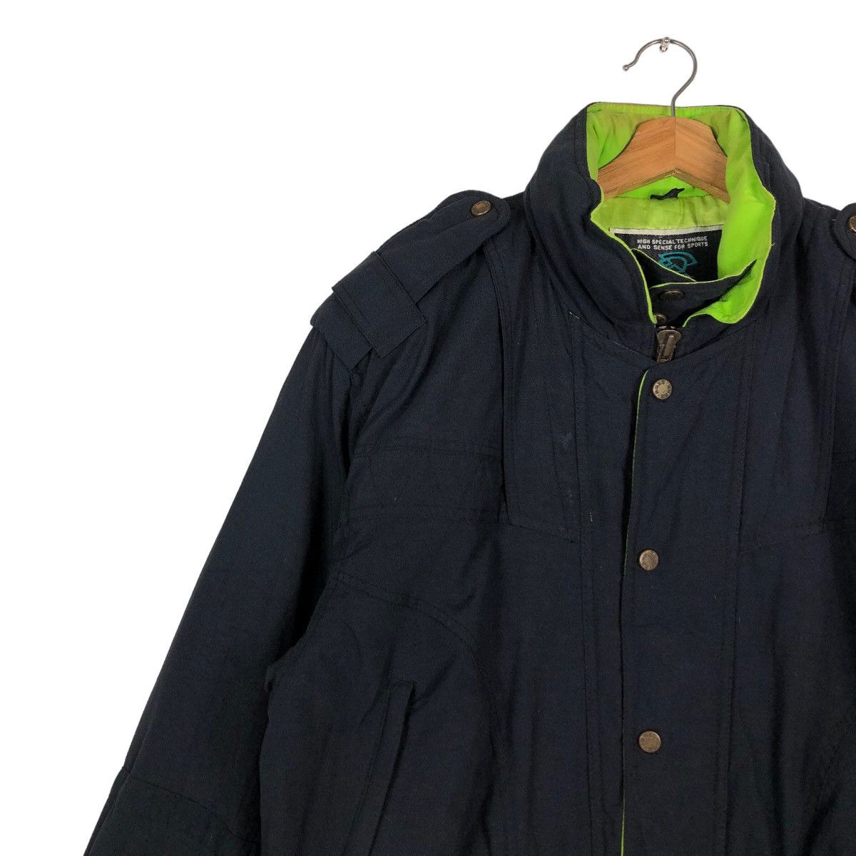 Japanese Brand 🔥Cropped Biker Ski Jacket Ares Sagara Japan Issey Miyake Size US L / EU 52-54 / 3 - 7 Thumbnail