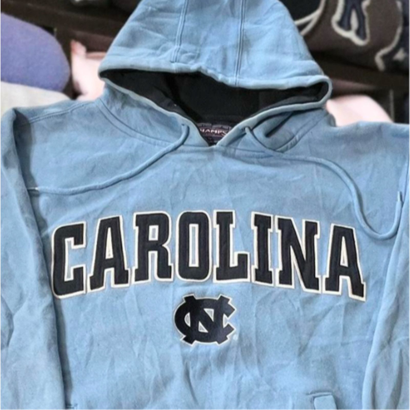 Vintage Y2K 2003 North Carolina university hoodie Size US M / EU 48-50 / 2 - 2 Thumbnail