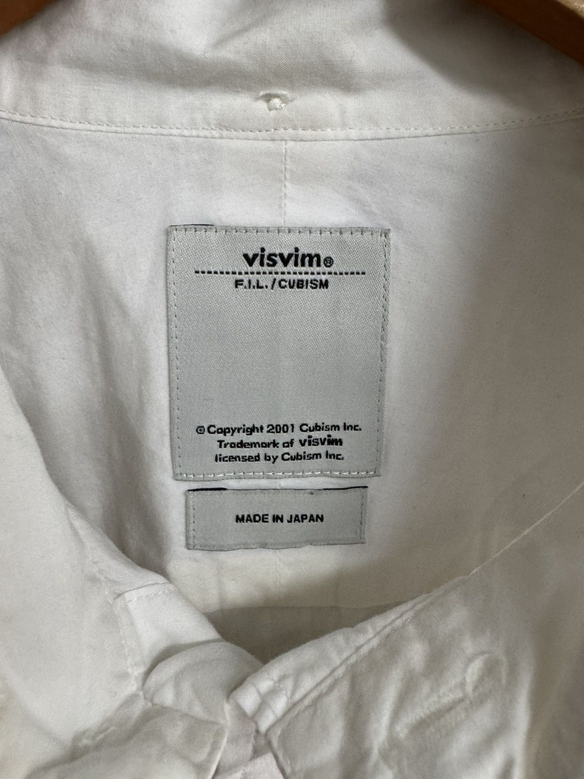Visvim VISVIM STAR LOGO POCKET WHITE LONGSHIRT Size US L / EU 52-54 / 3 - 9 Thumbnail