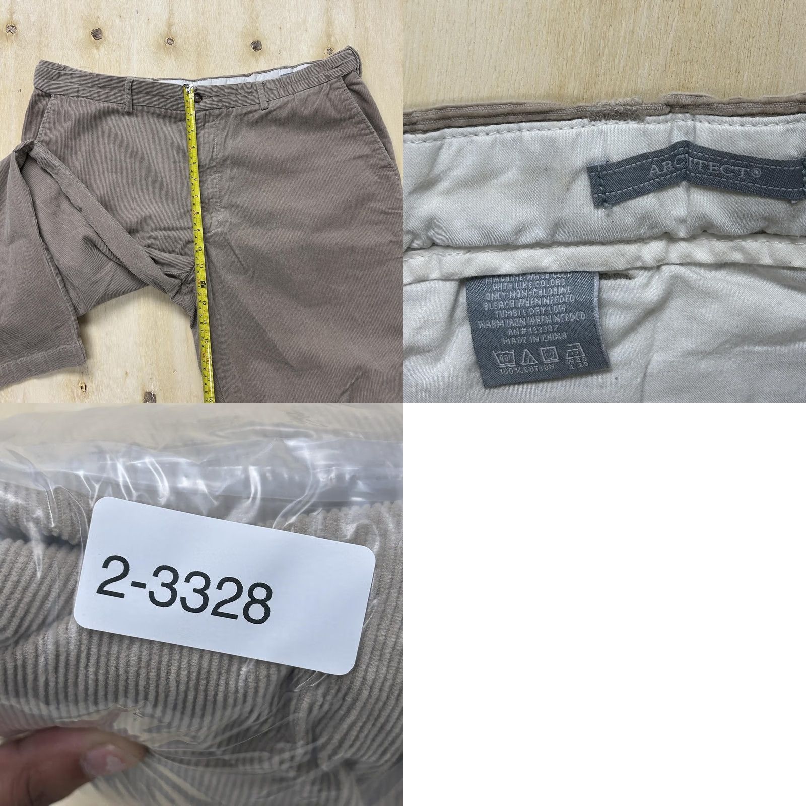Vintage Y2K Brown Corduroy Chino Pants Mens 40x28 Relaxed Straight Fall Casual Corduroy Chino Pants Mens 40x28 Brown Vintage Casual Pants Mens Code: 2-3328 Size US 40 / EU 56 - 8 Thumbnail
