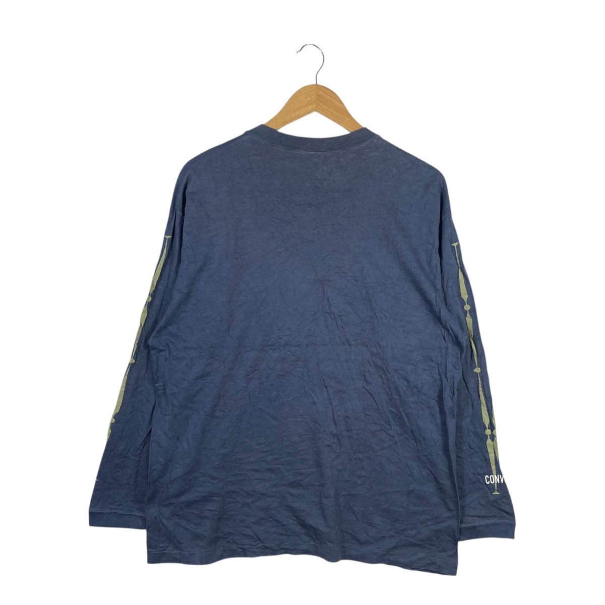 Converse Converse All Star Long Sleeve T-Shirt Licensed Japan Release Size US L / EU 52-54 / 3 - 4 Thumbnail