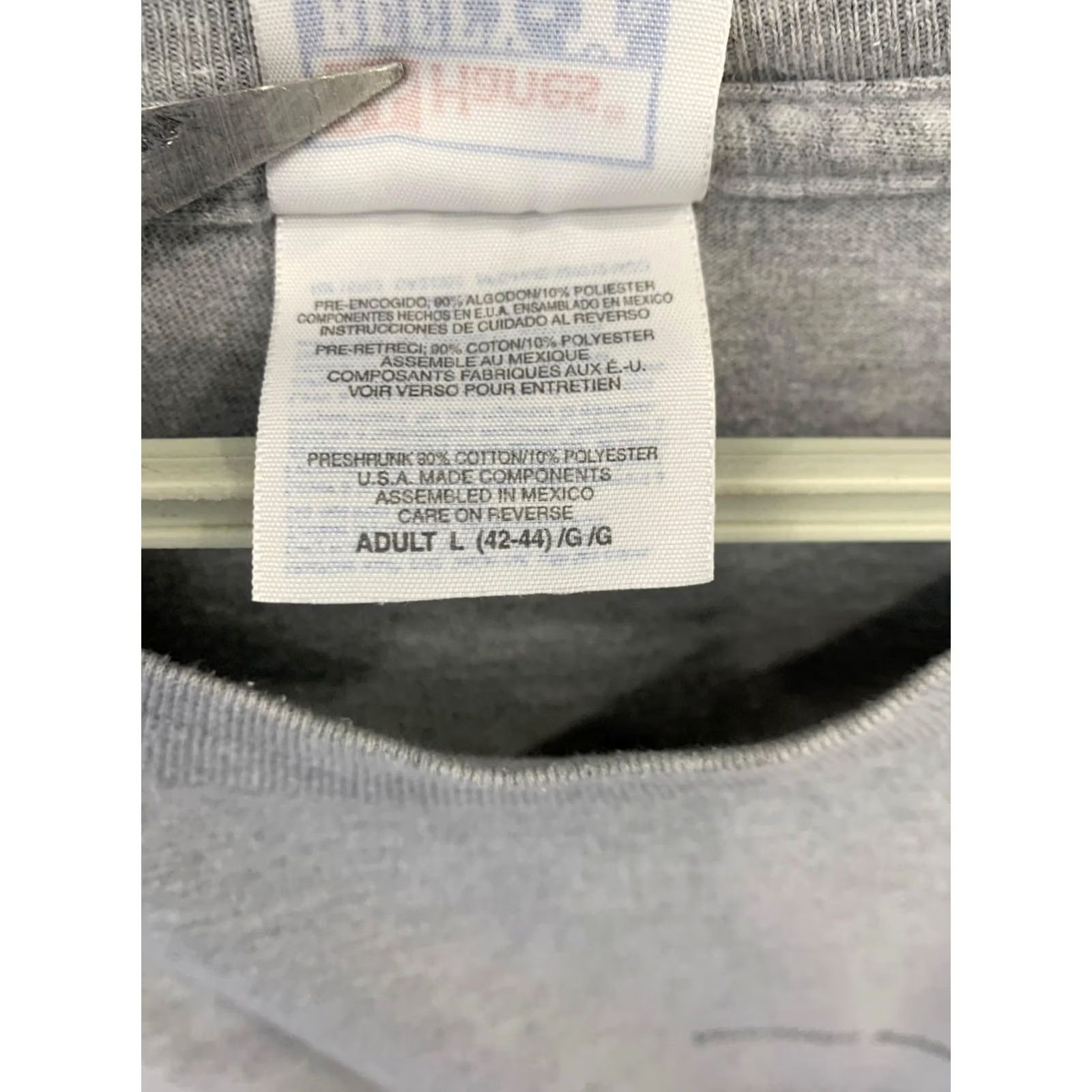 Hanes VINTAGE IBM VisualAge Smalltalk Tech Shirt Think Small Hanes Beefy-T Large Gray 90s Mens T-Shirt Size US L / EU 52-54 / 3 - 5 Thumbnail