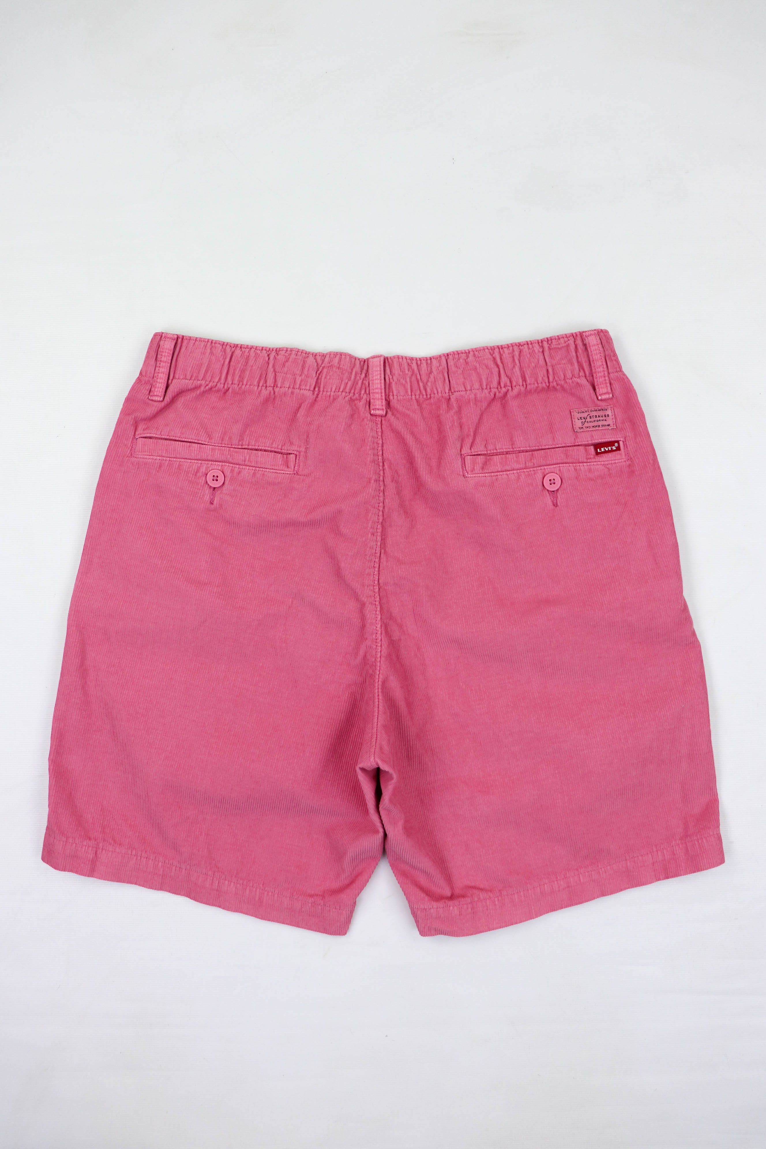 Levi's LEVI'S XX Chino EZ Pink Corduroy Chino Shorts Size US 32 / EU 48 - 2 Thumbnail