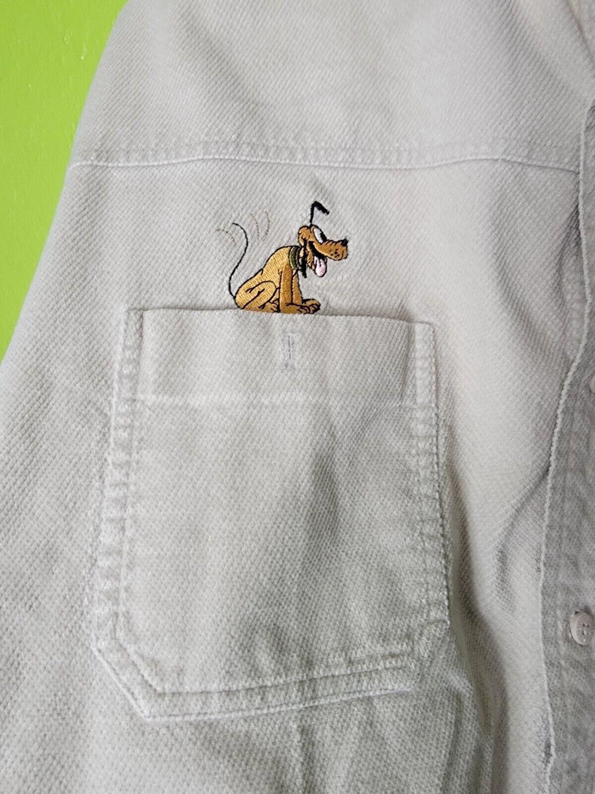 Disney Walt Disney Store Mickey Mouse Playful Pluto Button Corduroy Size US L / EU 52-54 / 3 - 3 Thumbnail