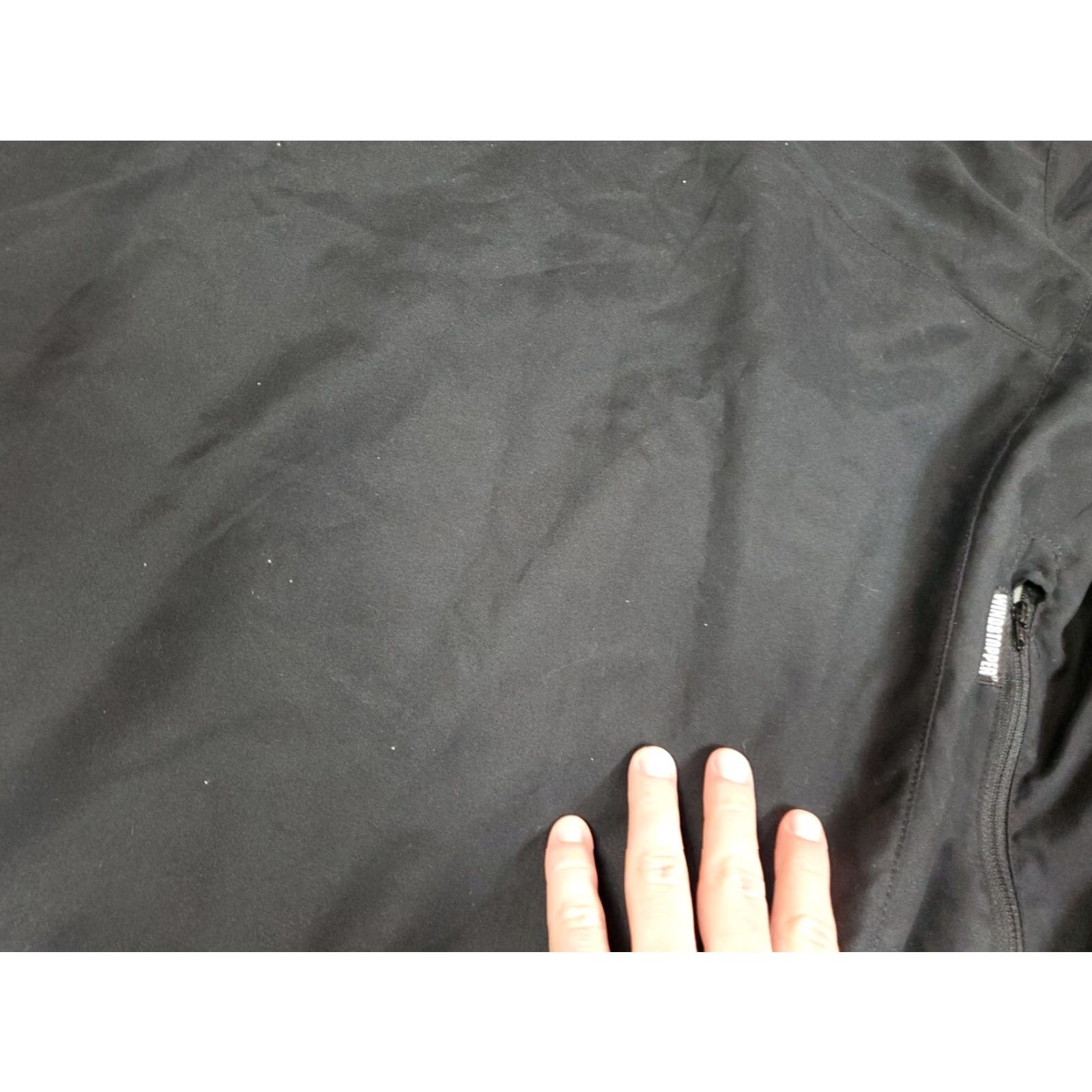 Vintage VINTAGE Zero Restriction Jacket Mens Large Black M3 Windstopper Pullover Coat Mock READ* Size US L / EU 52-54 / 3 - 5 Thumbnail