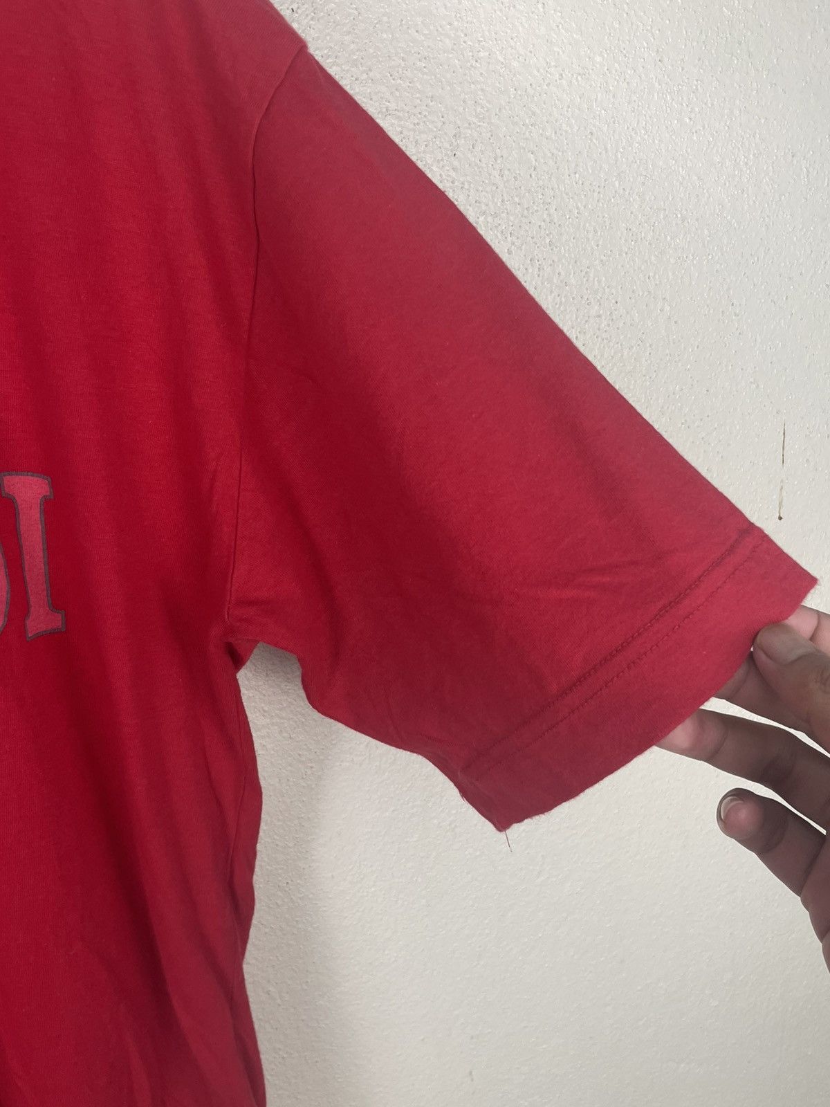 Trussardi Vintage Trussardi Tee Made in Italy | Big Logo Print Size US L / EU 52-54 / 3 - 9 Thumbnail