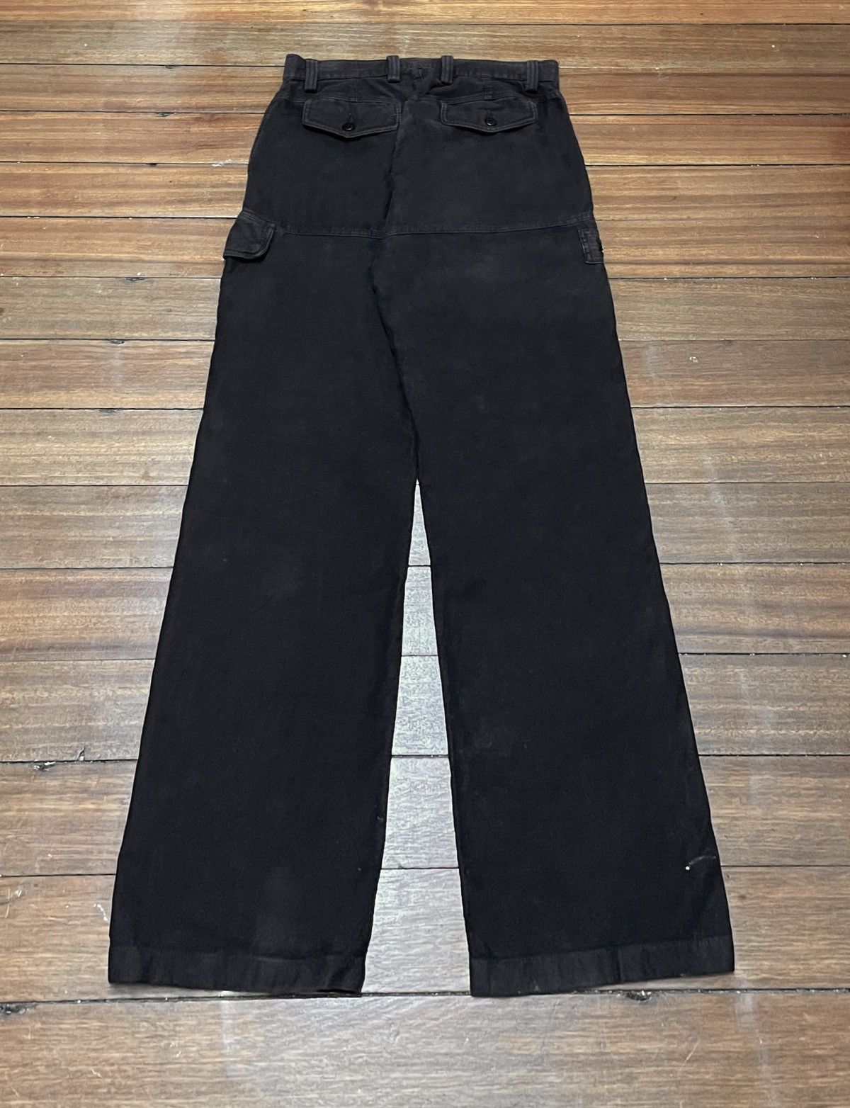 Emporio Armani × Vintage Rare Design Vintage Brand Emporio Armani Cargo Pants 1990s Size US 29 - 2 Thumbnail