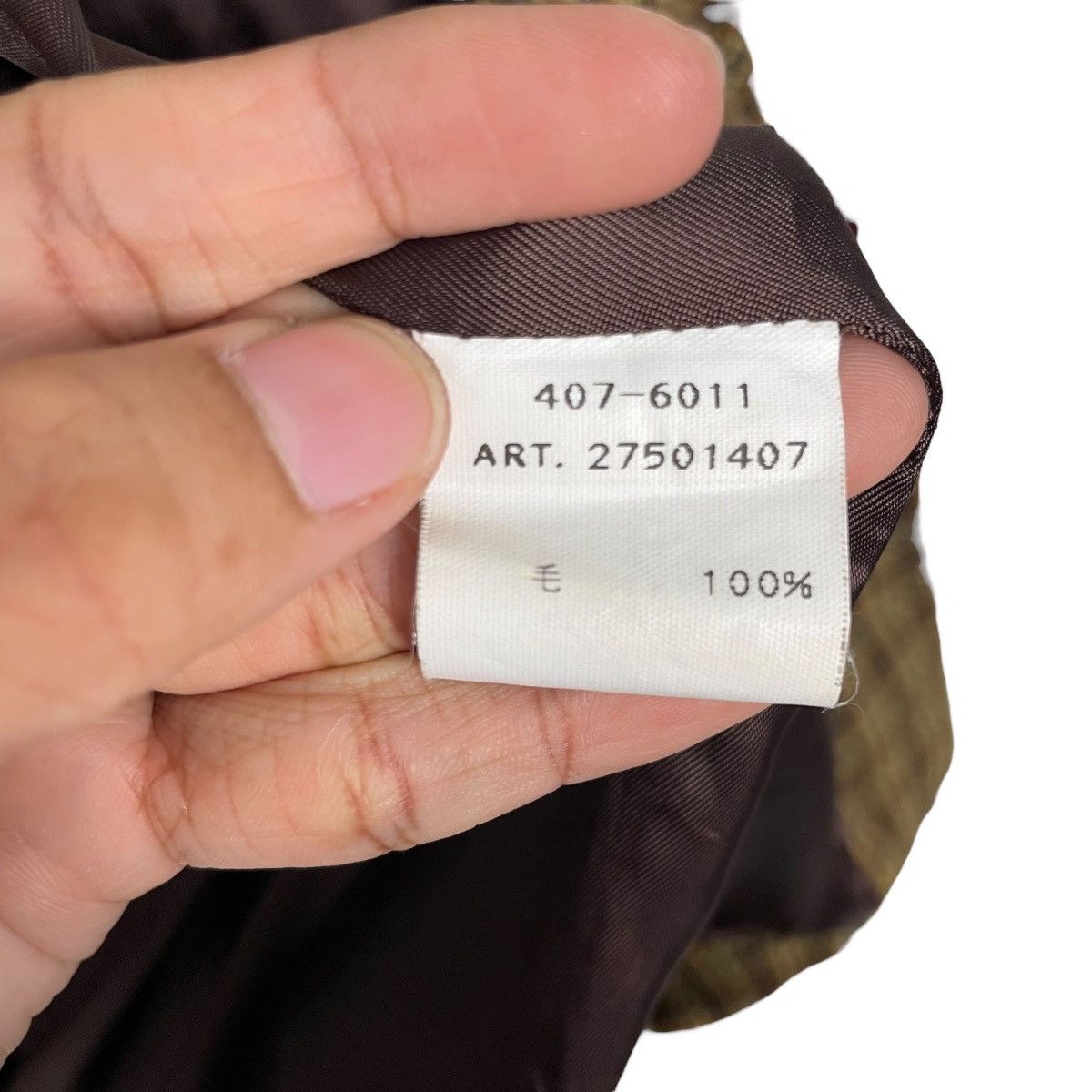 Other Spazio Jeans Plaid Wool Fur Jacket Size M / US 6-8 / IT 42-44 - 18 Thumbnail